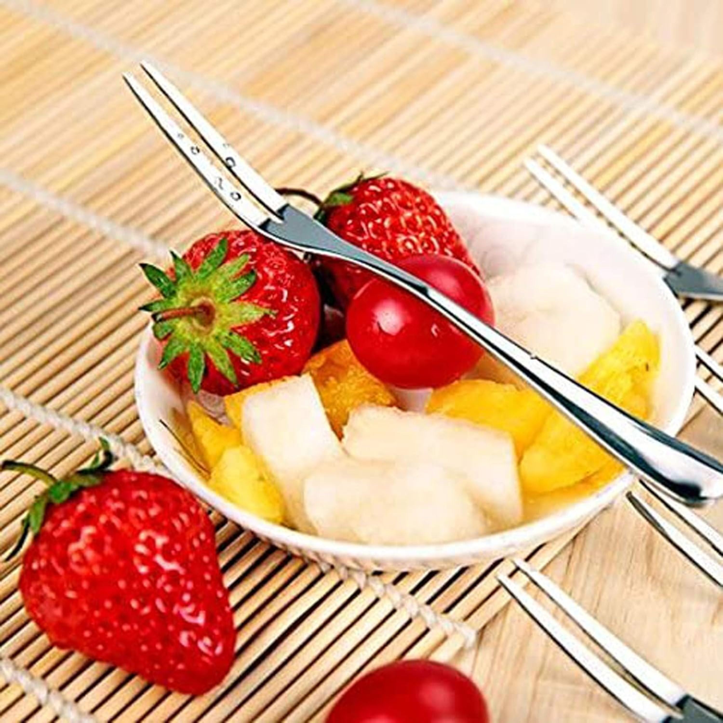 Kitcheniva Stainless Steel Mini Forks Set 12 Pcs