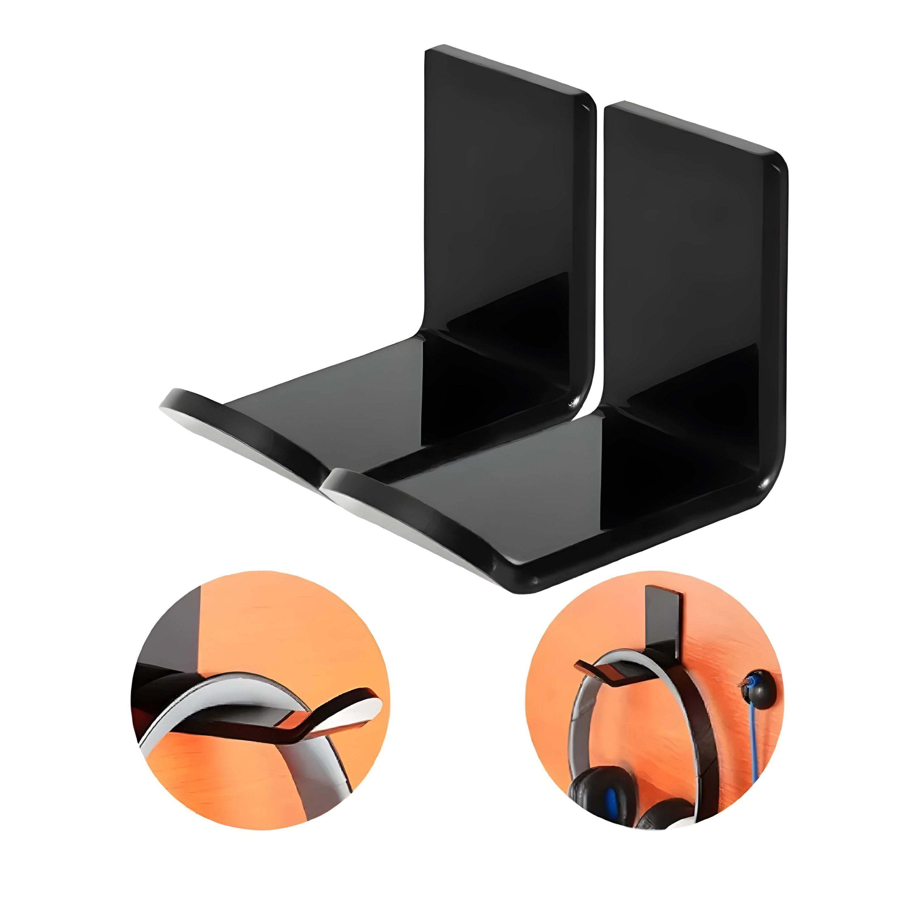 Kitcheniva Acrylic Headphone Hanger Wall Mount Holder