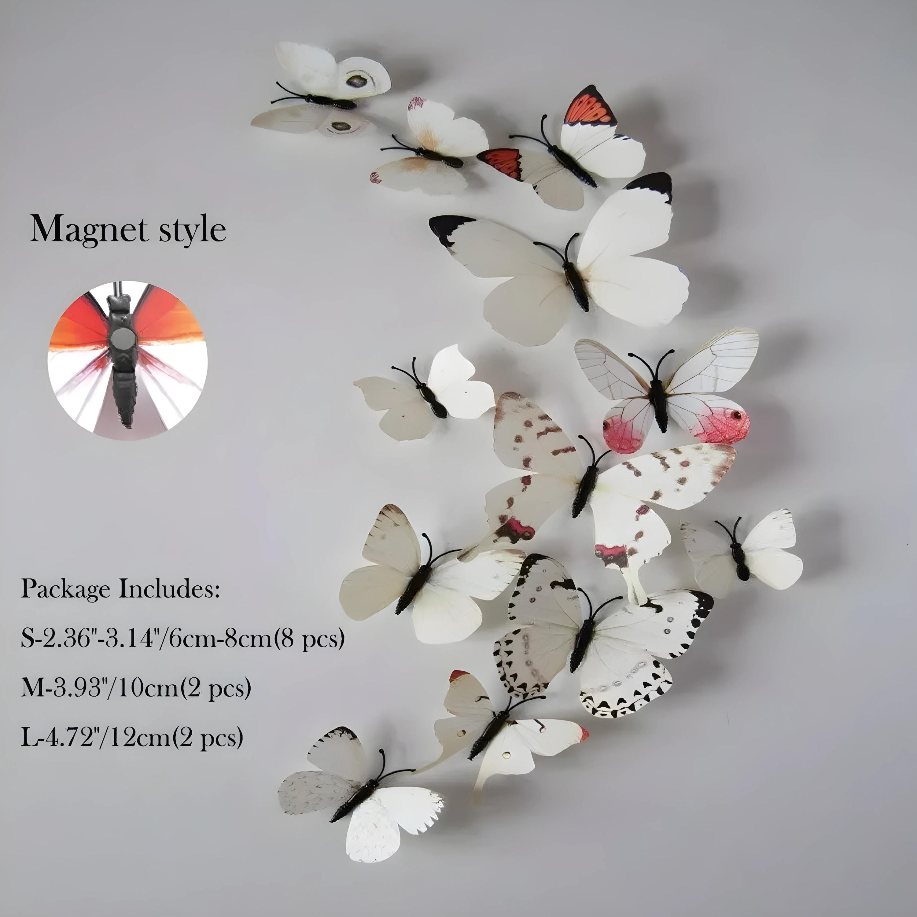 Kitcheniva 3D Butterfly Wall Stickers Art Decals
