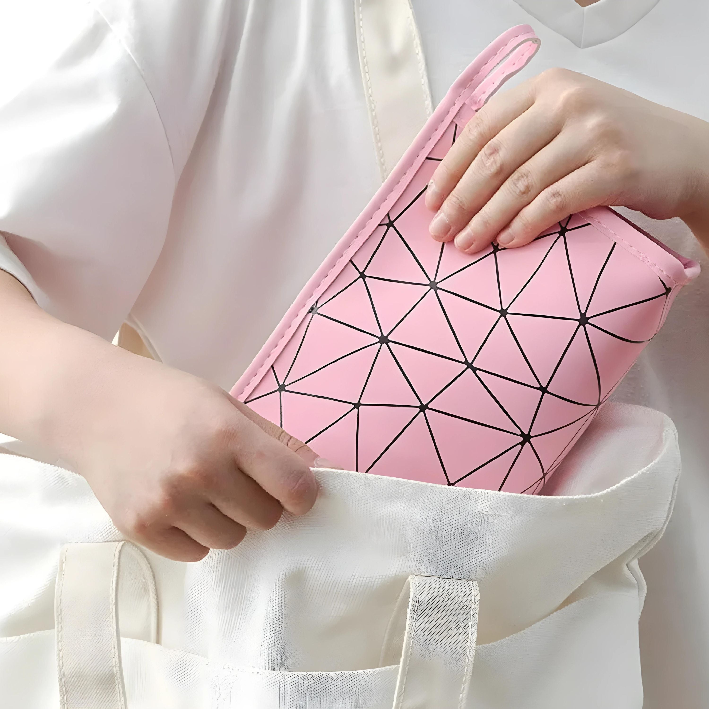 Kitcheniva PU Leather Makeup Pouch Bag Organizer