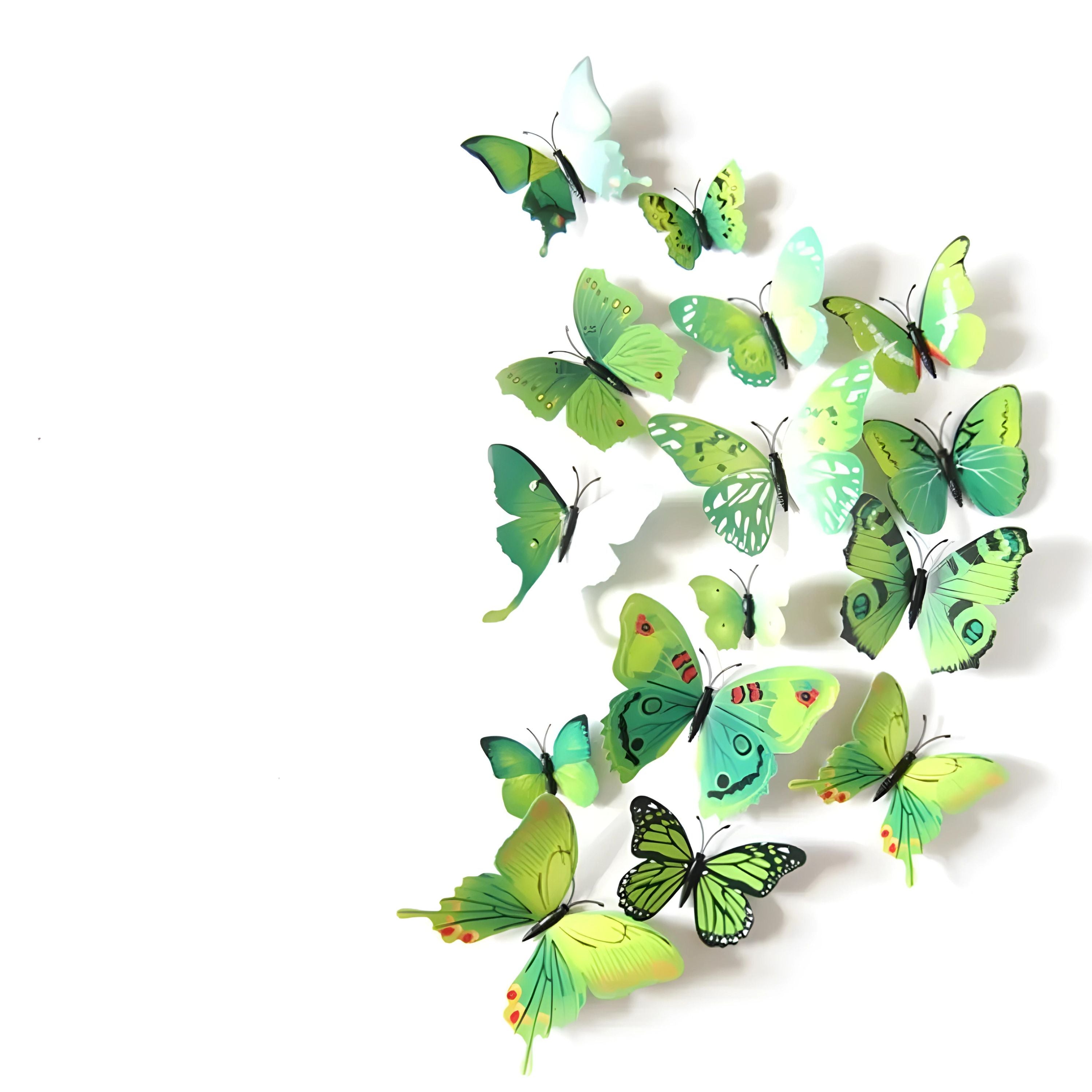Kitcheniva 3D Butterfly Wall Stickers Art Decals