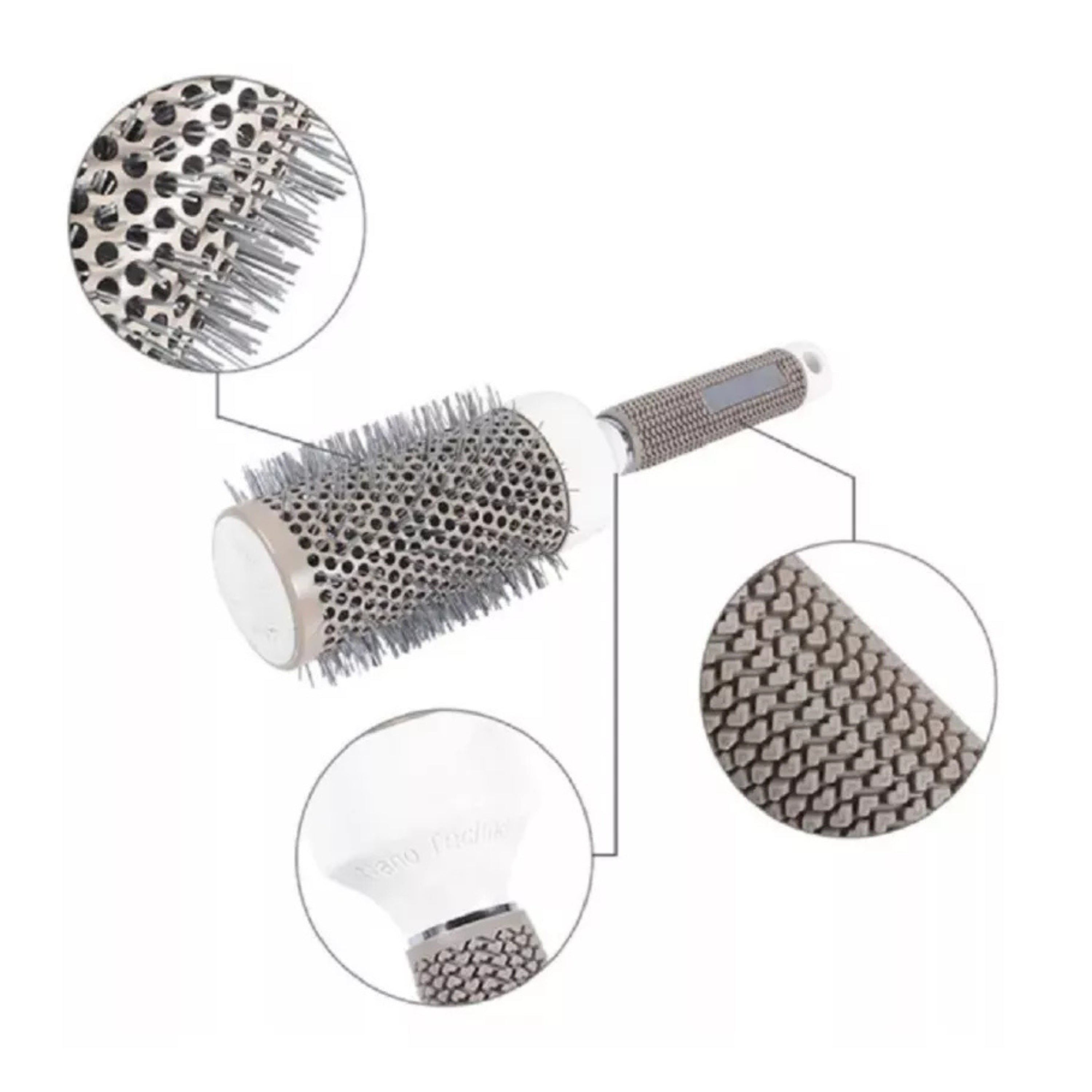 Kitcheniva Ionic Ceramic Round Brush Hair Styling & Curling