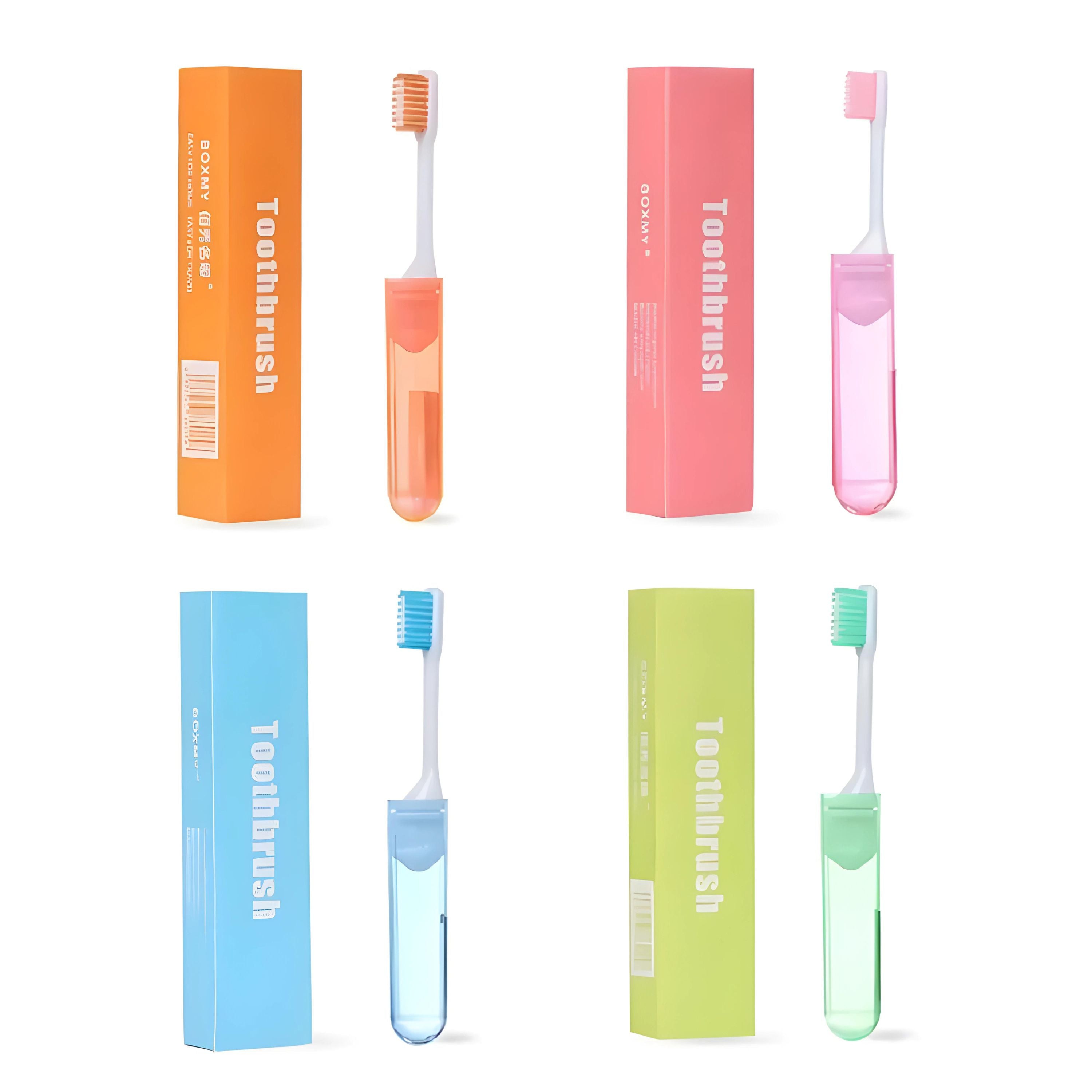 Kitcheniva Portable Travel Toothbrush With Protective Case