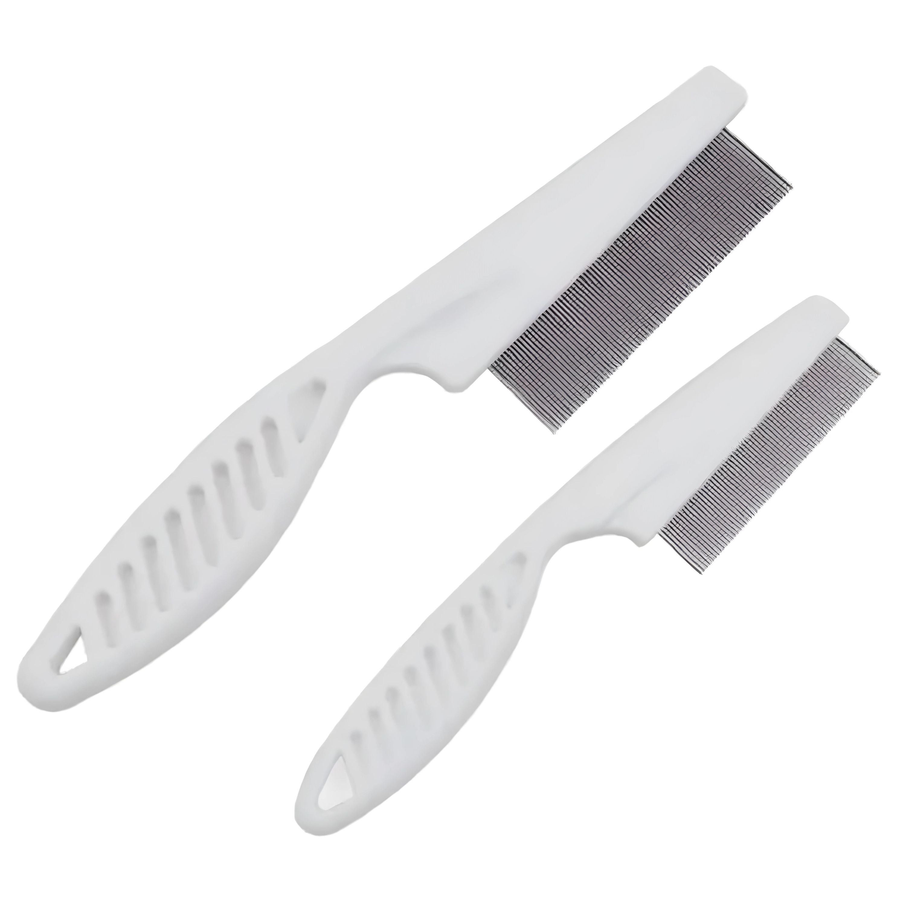 Kitcheniva Stainless Steel Deshedding Comb Tools 2 Pcs