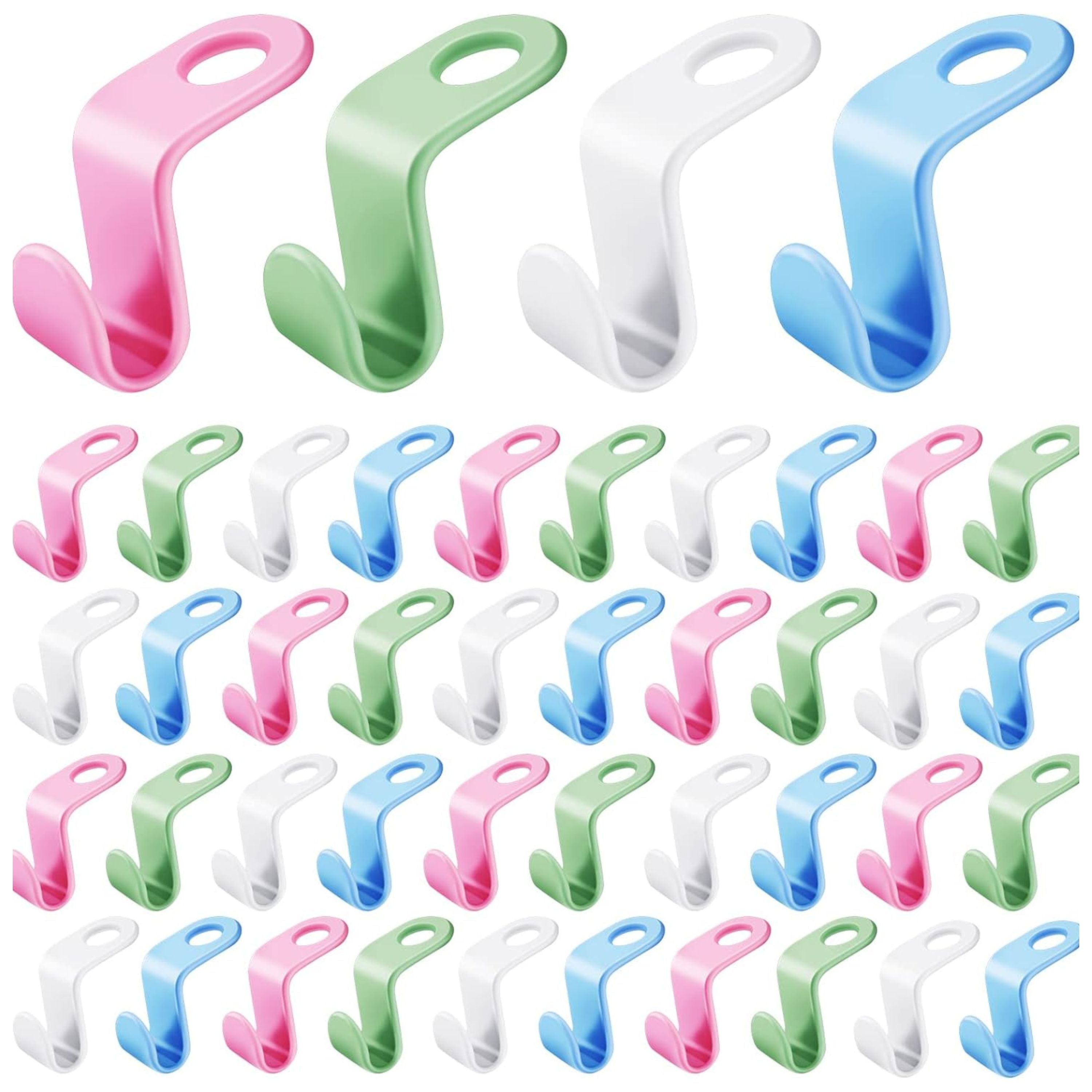 Kitcheniva Hanger Connector Hooks Set 40 Pcs