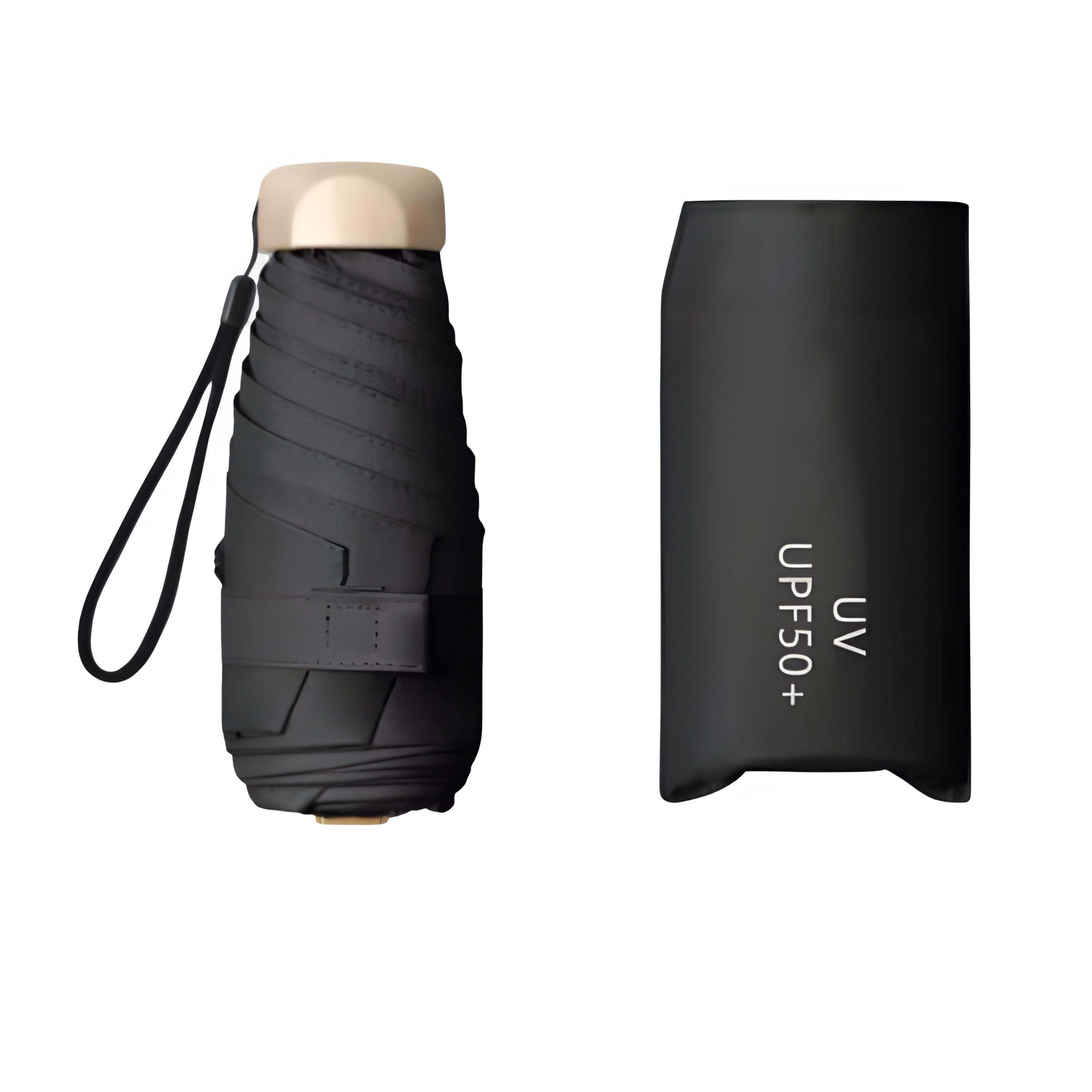 Mini Portable Pocket Umbrella for Rain and Sun UV Protection