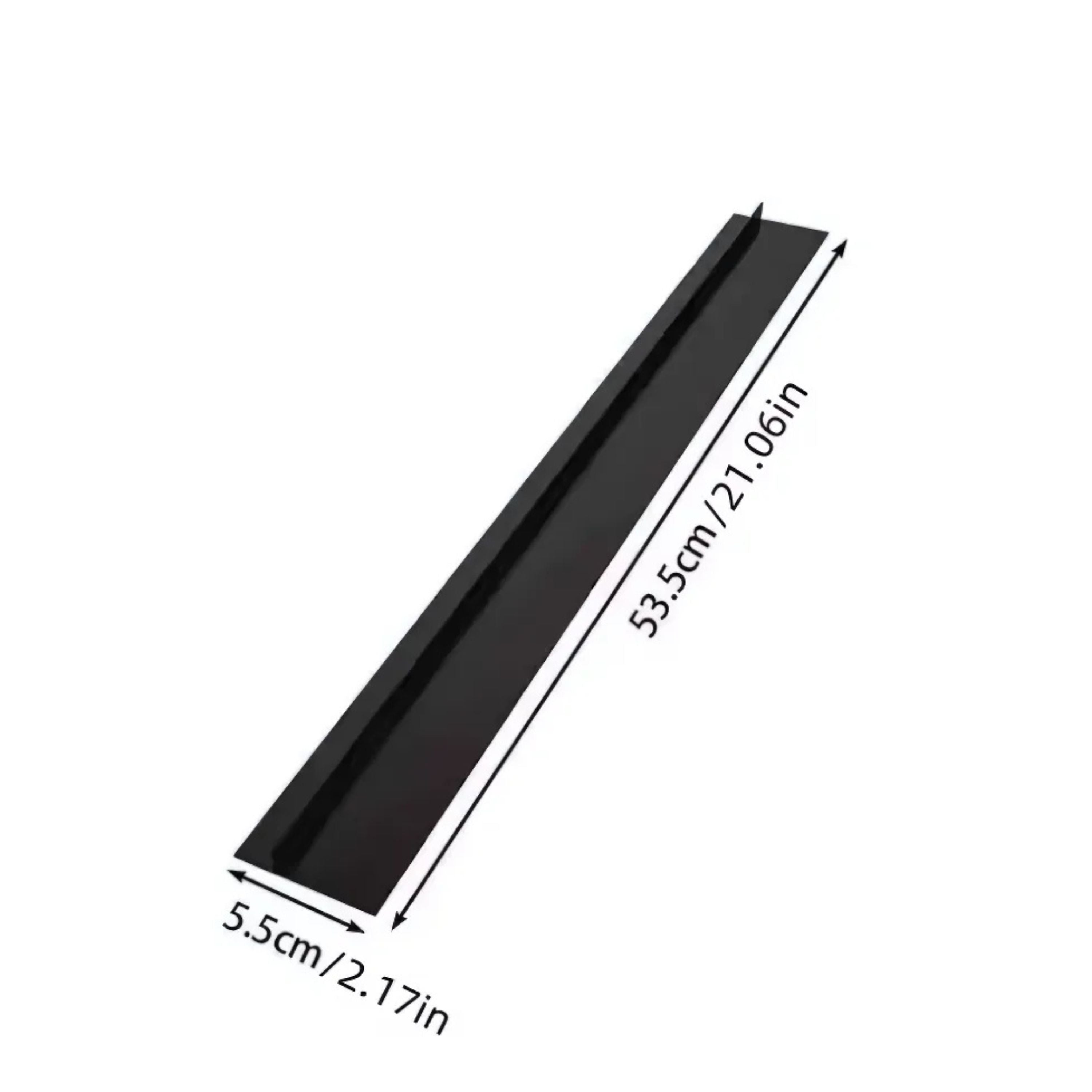 Kitcheniva Silicon Gap Sealing Strip for Kitchen Stove 2 Pcs Semi-Transparent