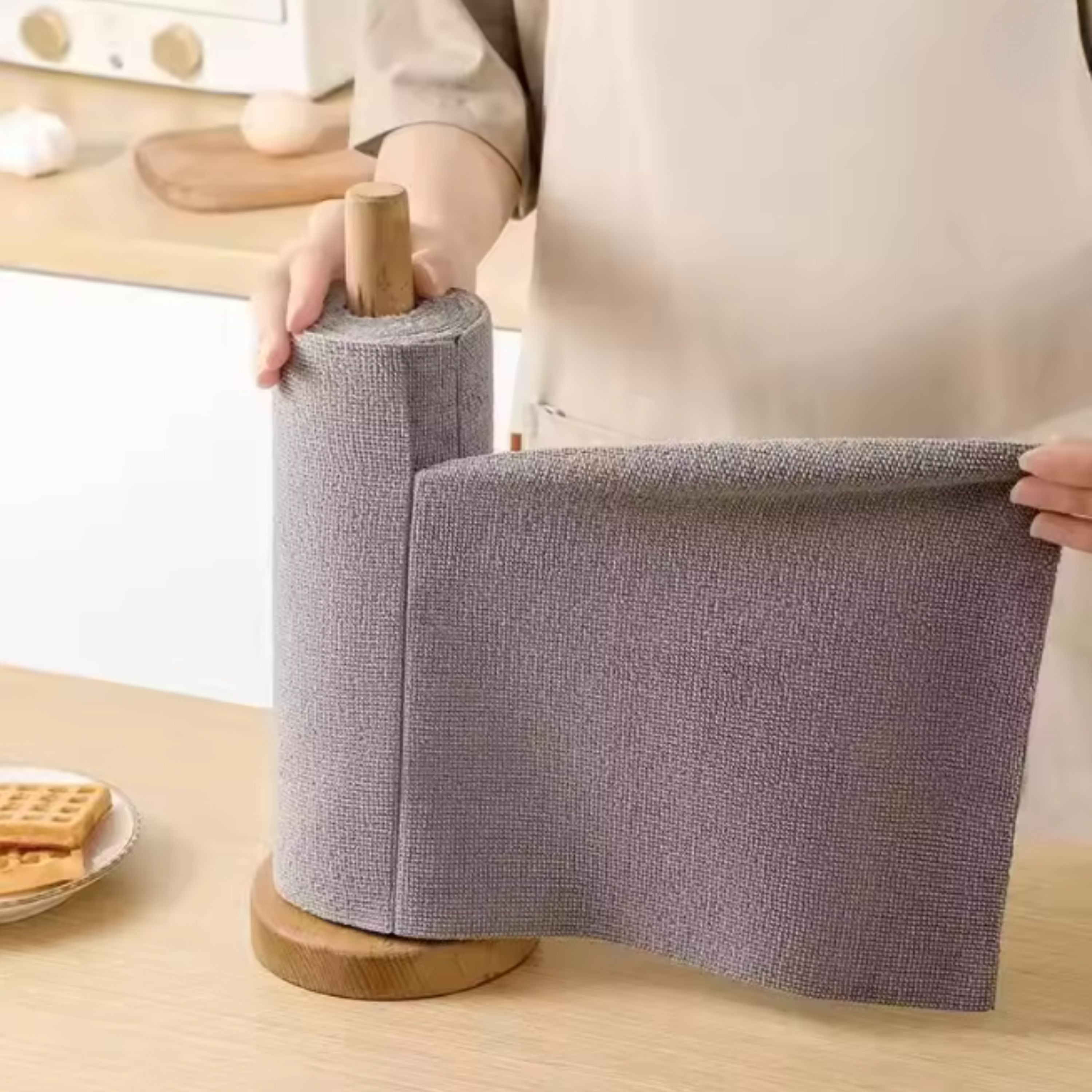 Kitcheniva Reusable Microfiber Towel Roll 20 Sheets