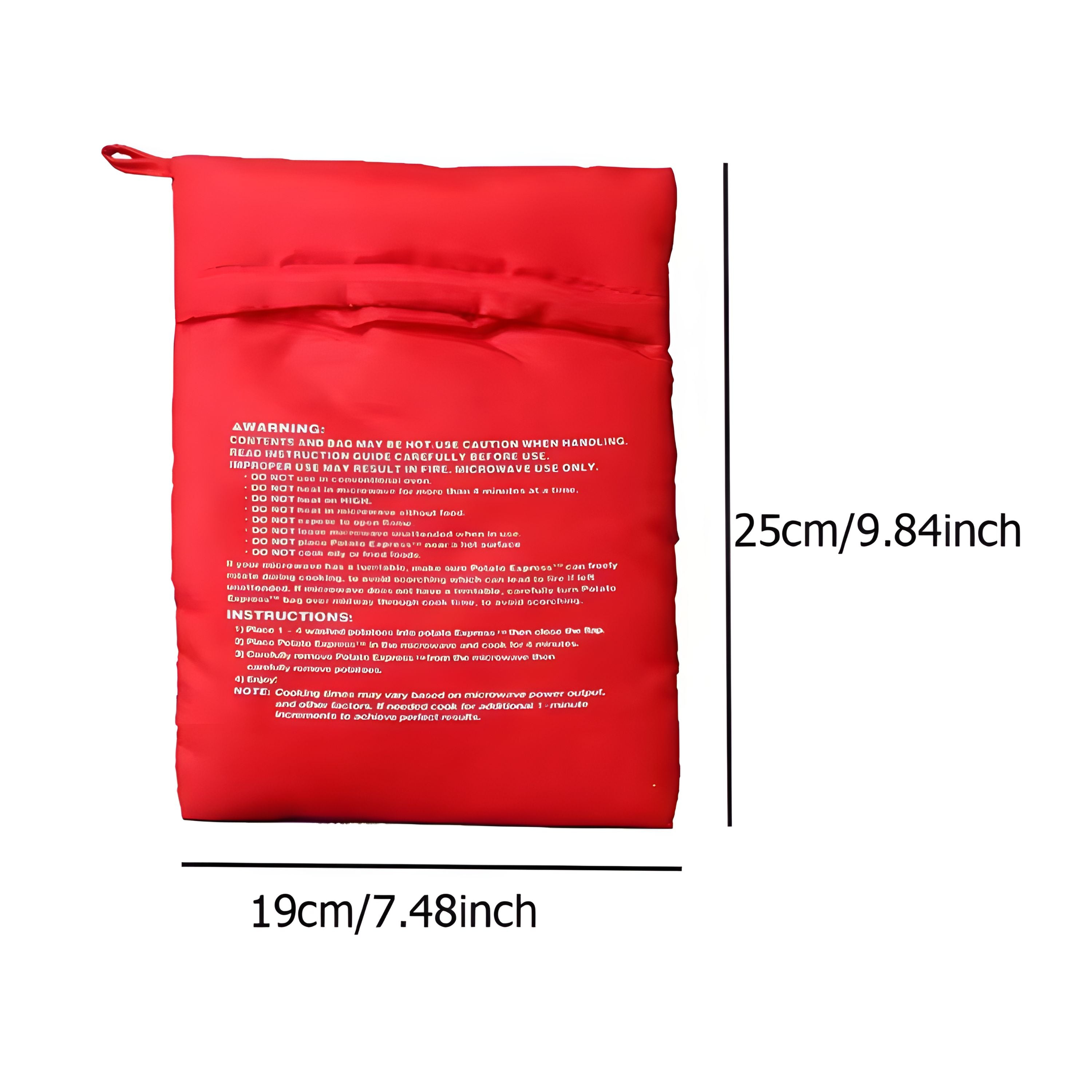 Microwave Reusable Potato Cooker Bag