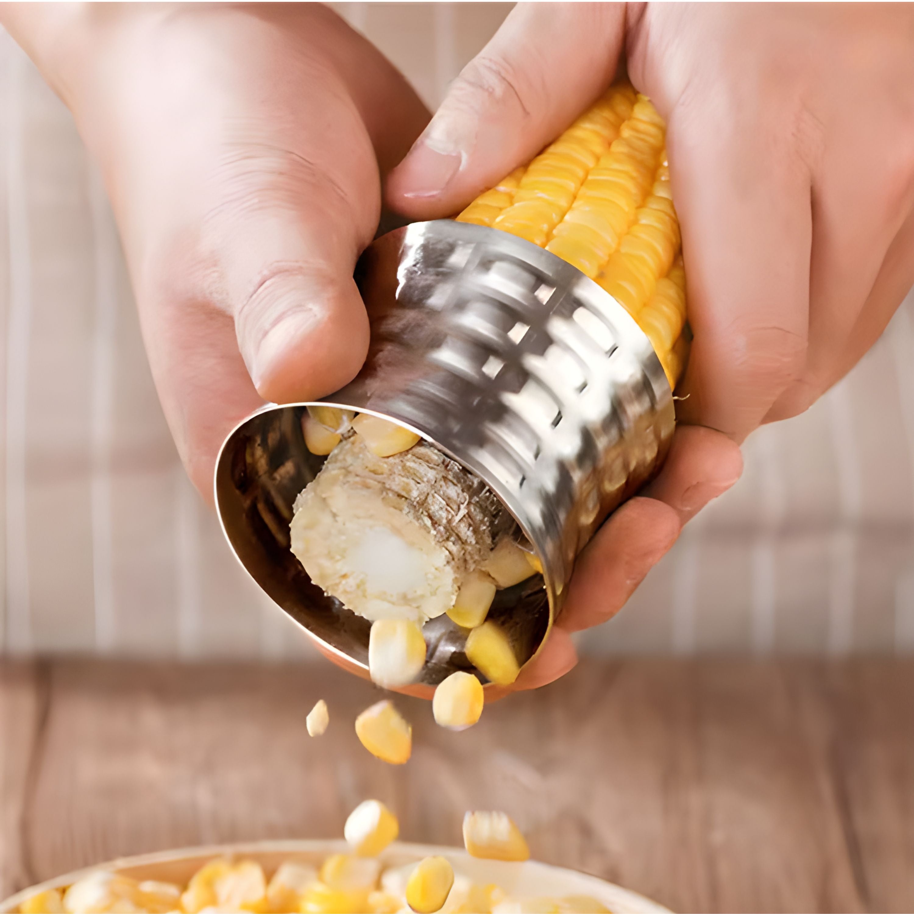 Stainless Steel Corn Cob Remover Stripper Tool 1 Pcs
