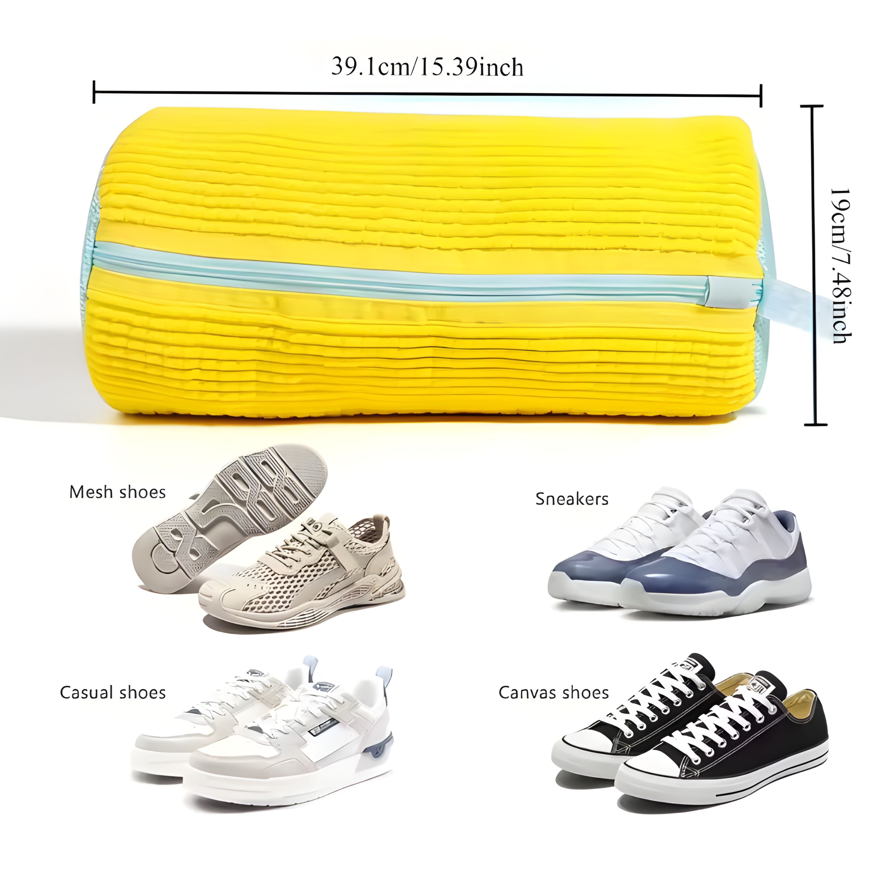 Padded Shoe Laundry Bag for Washing Machine 1 Pcs
