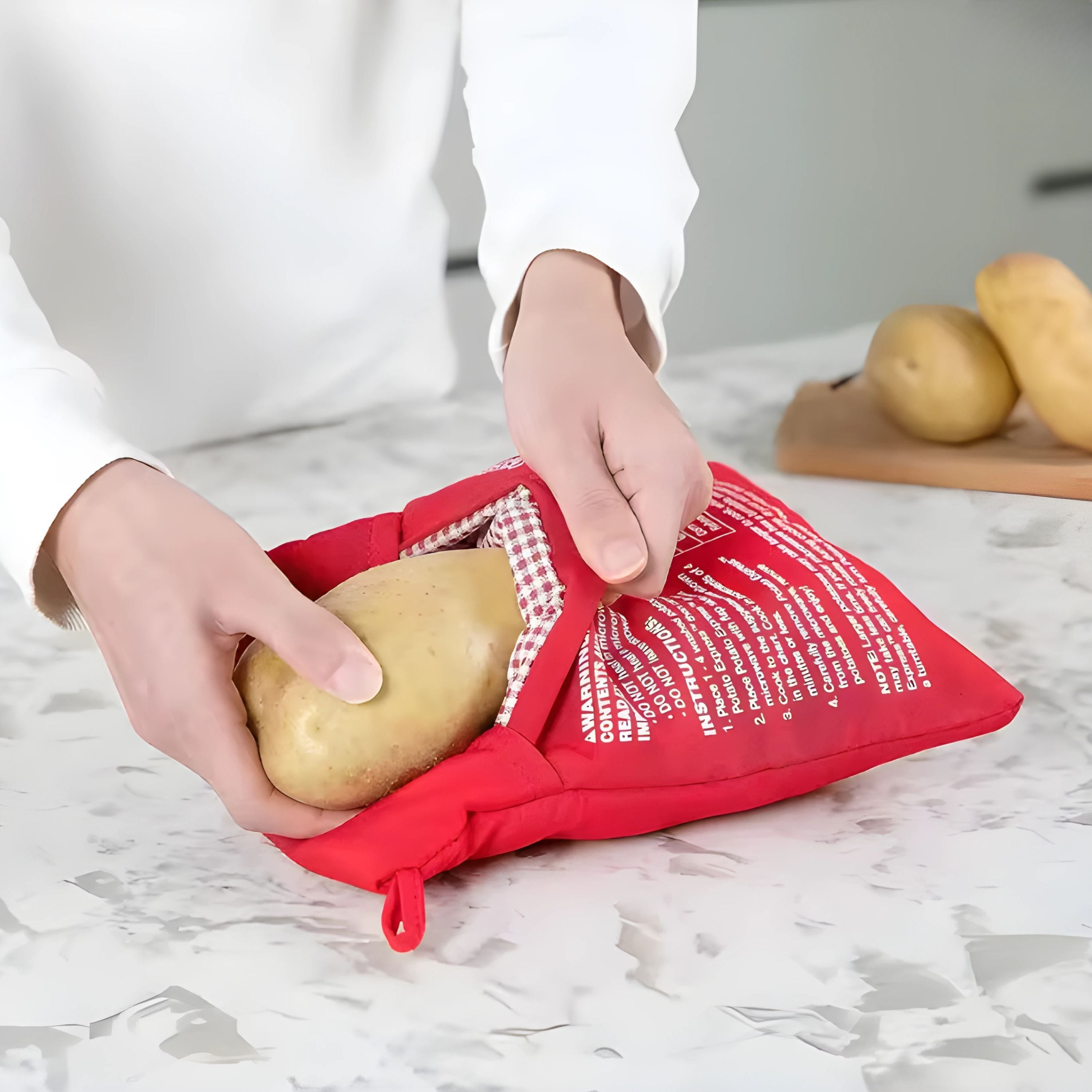Microwave Reusable Potato Cooker Bag
