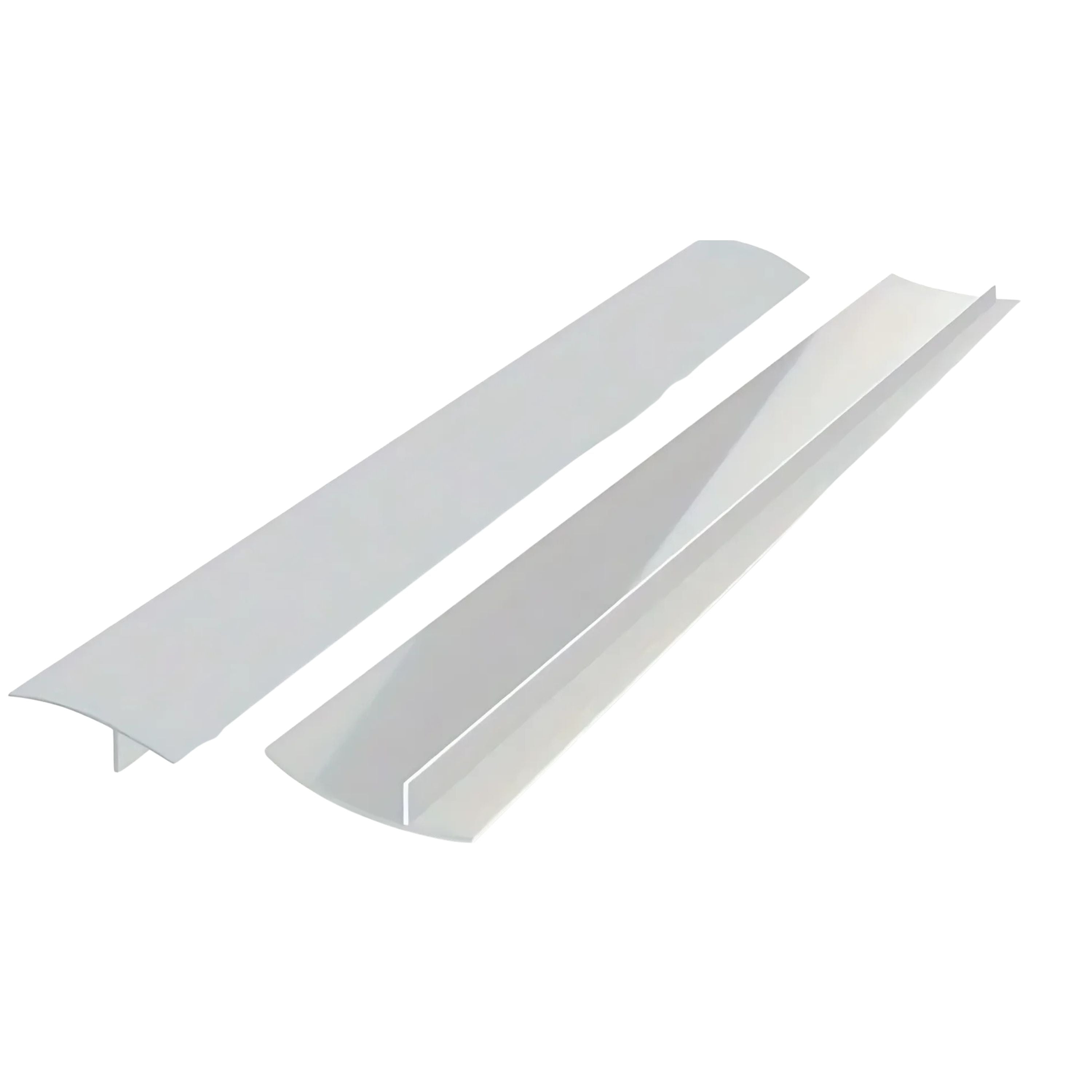 Kitcheniva Silicon Gap Sealing Strip for Kitchen Stove 2 Pcs Gray