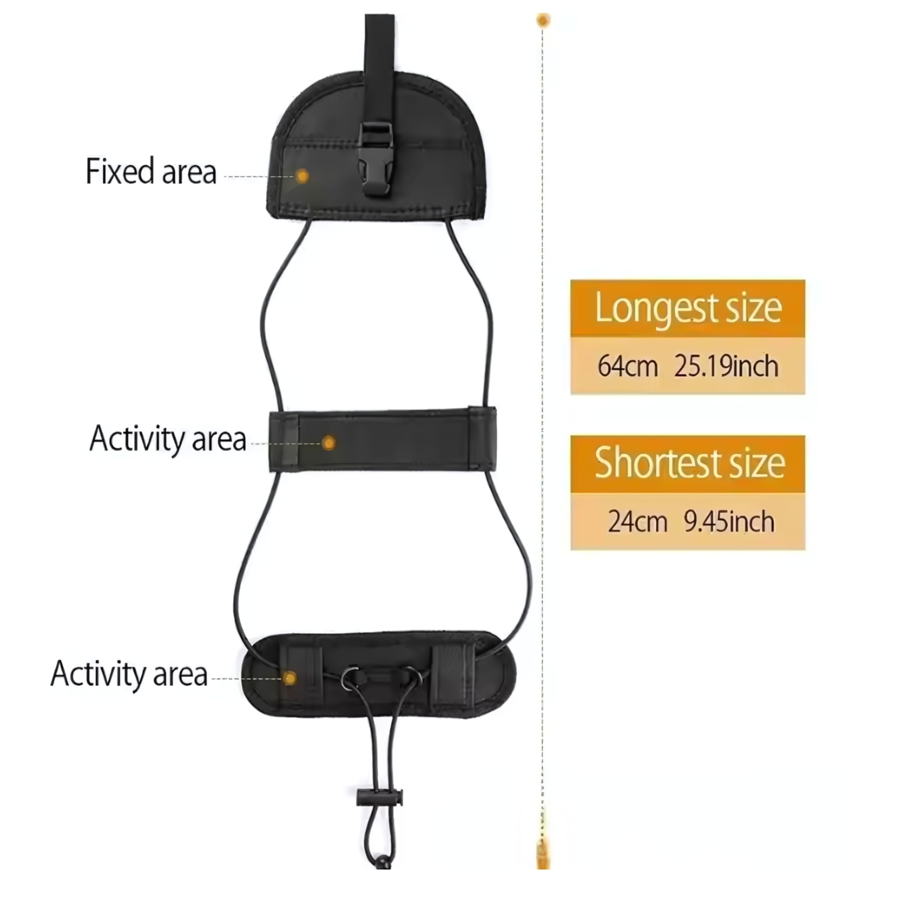 Kitcheniva Luggage Handle Nylon Strap for Extra Bags – Travel Accessory Belt for Holding Additional Bags