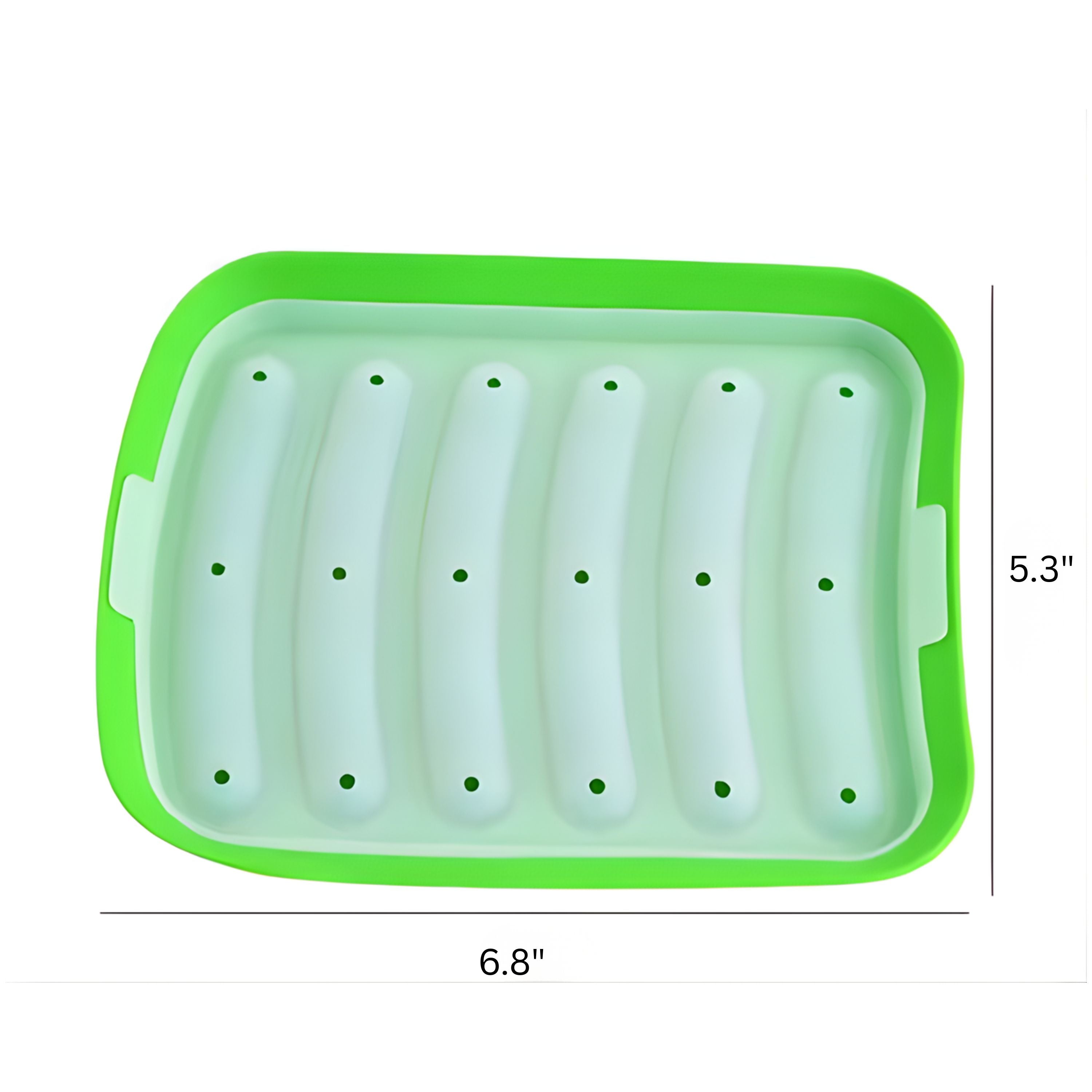 Kitcheniva Silicone Sausage Maker Mold with Lid