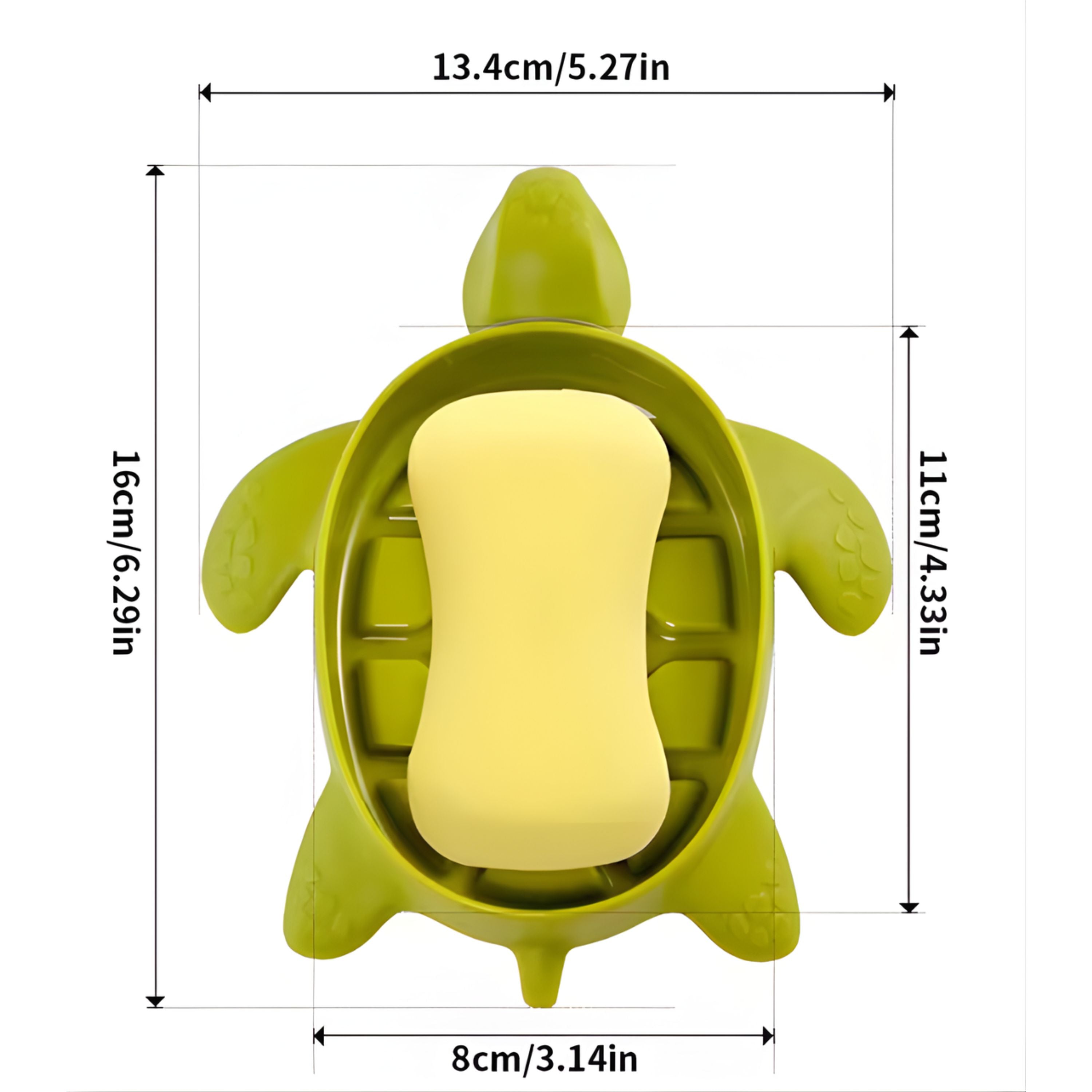 Kitcheniva Self-Draining Turtle Soap Dish 1 Pcs
