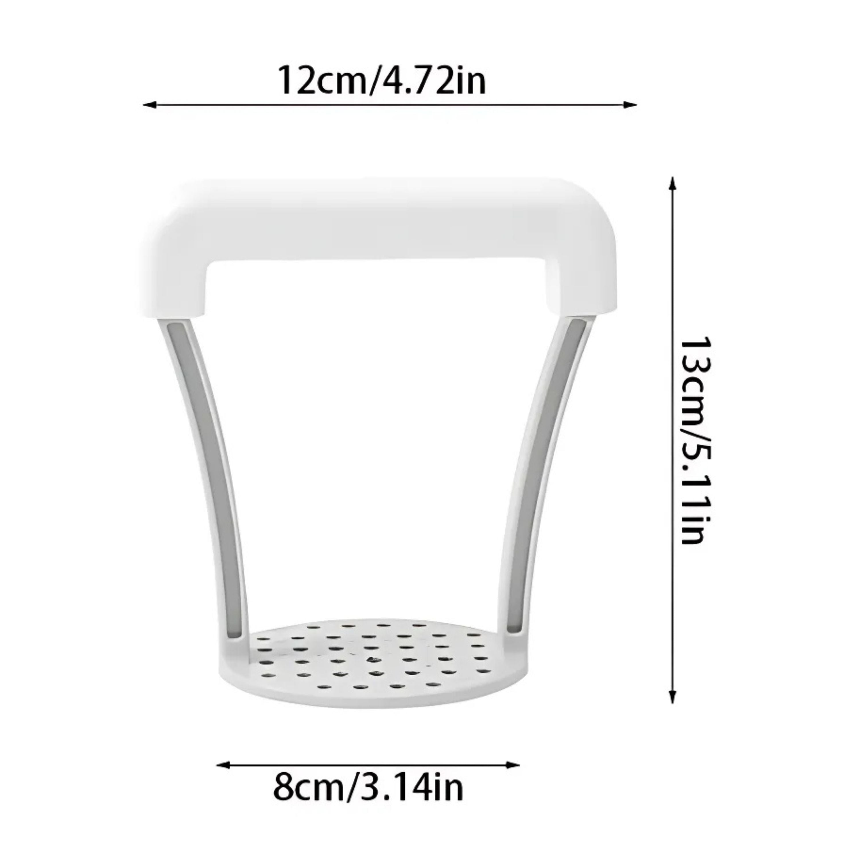 Kitcheniva Plastic Potato Masher - For Mashing Potatoes & More