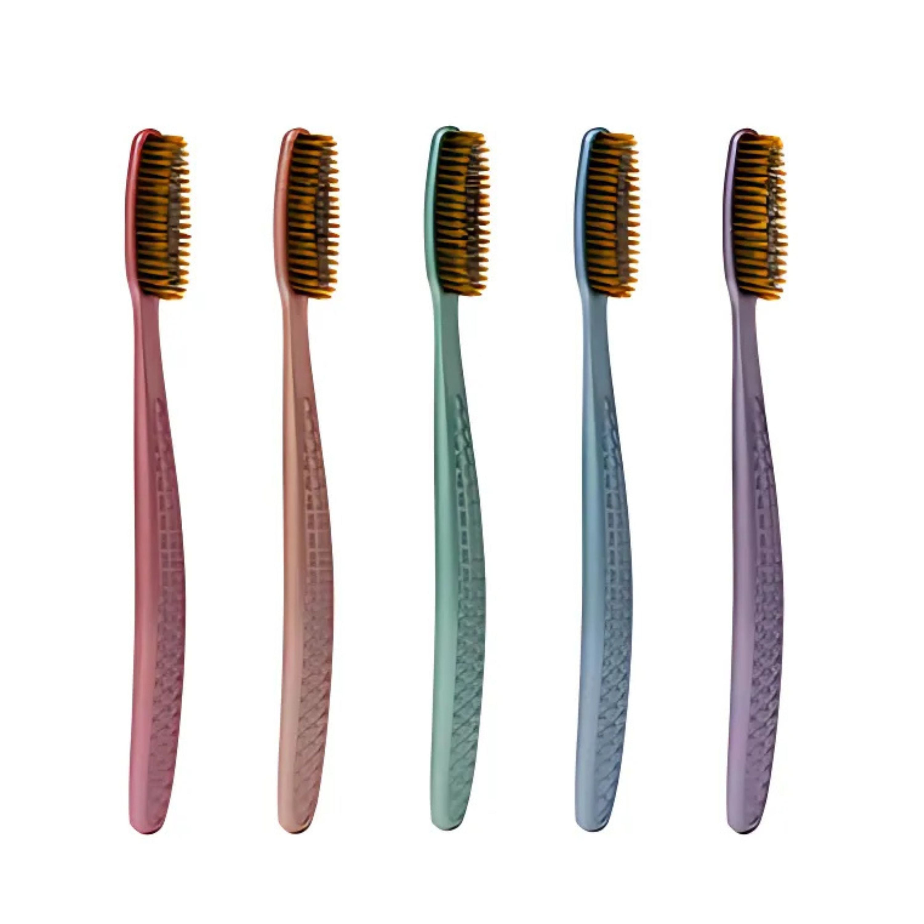 Kitchenia Soft Bristle Toothbrush for Deep Cleaning 5 Pcs