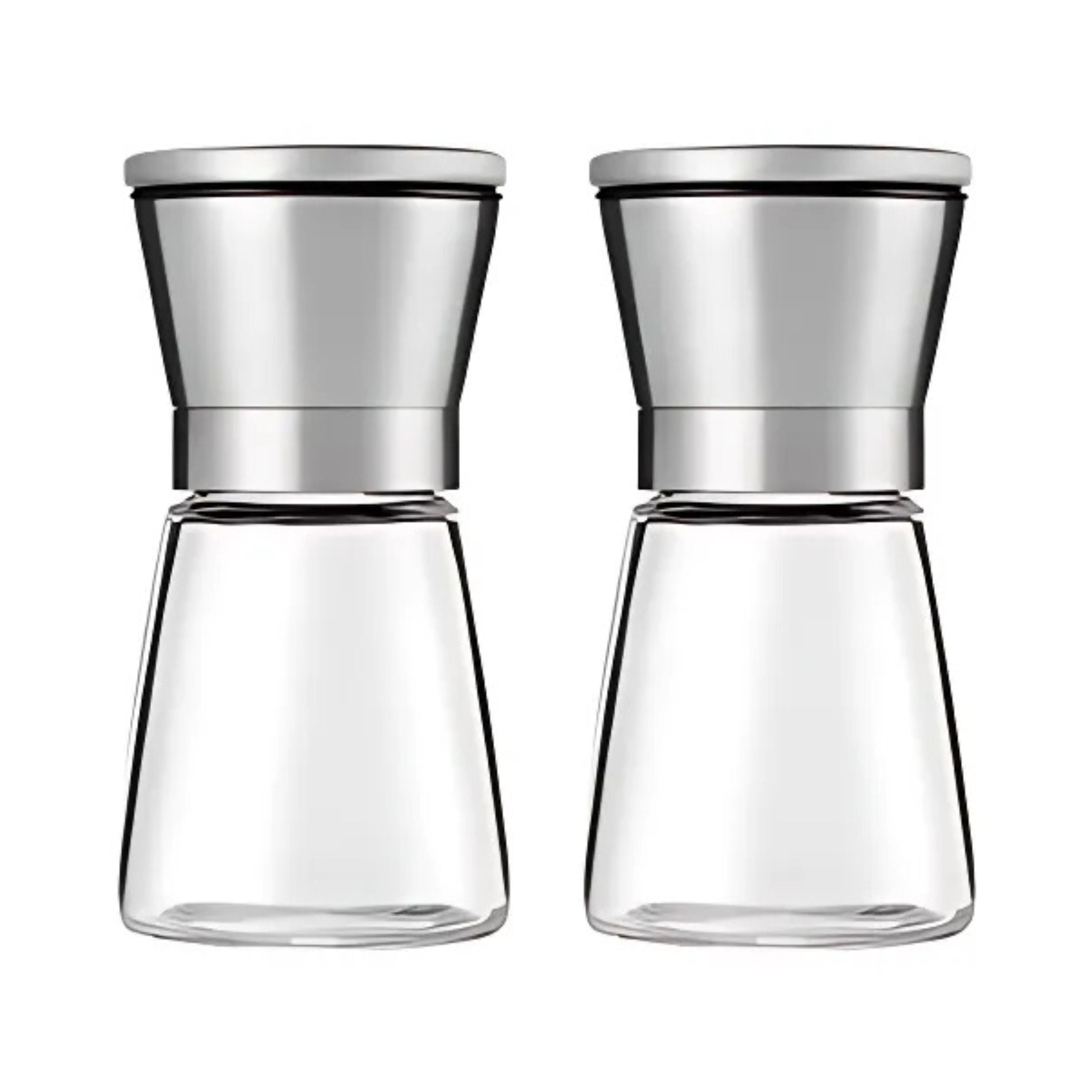 Kitcheniva Short Salt and Pepper Grinder 2 Pcs