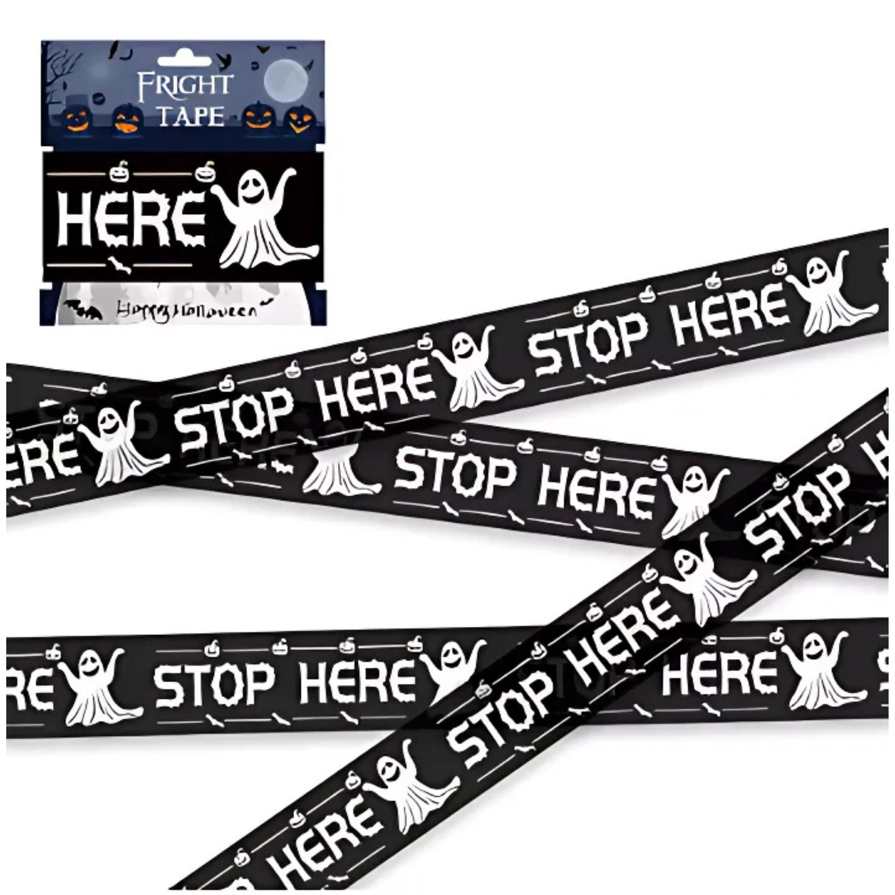 Kitcheniva Halloween Decor Ghost Tape 6M 2 Pcs