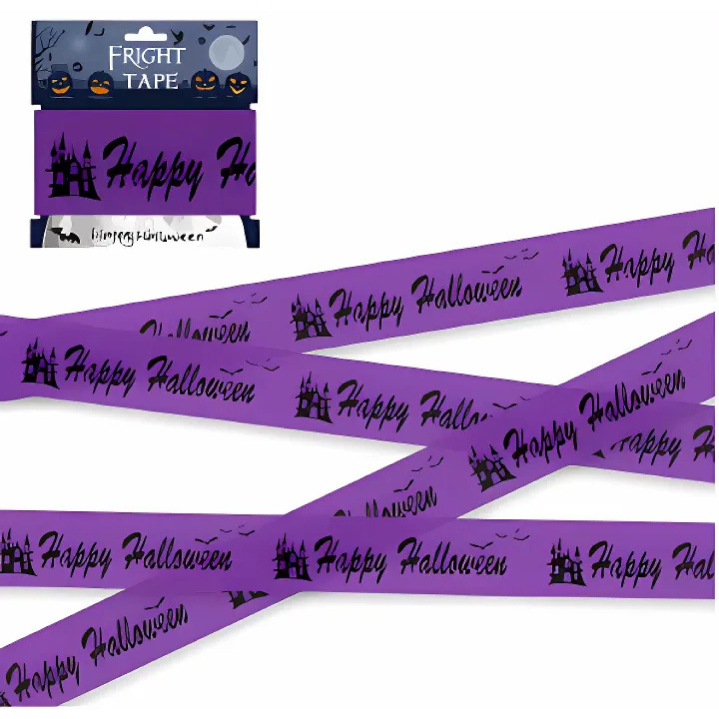 Kitcheniva Happy Halloween Decor Tape 6M 2 Pcs