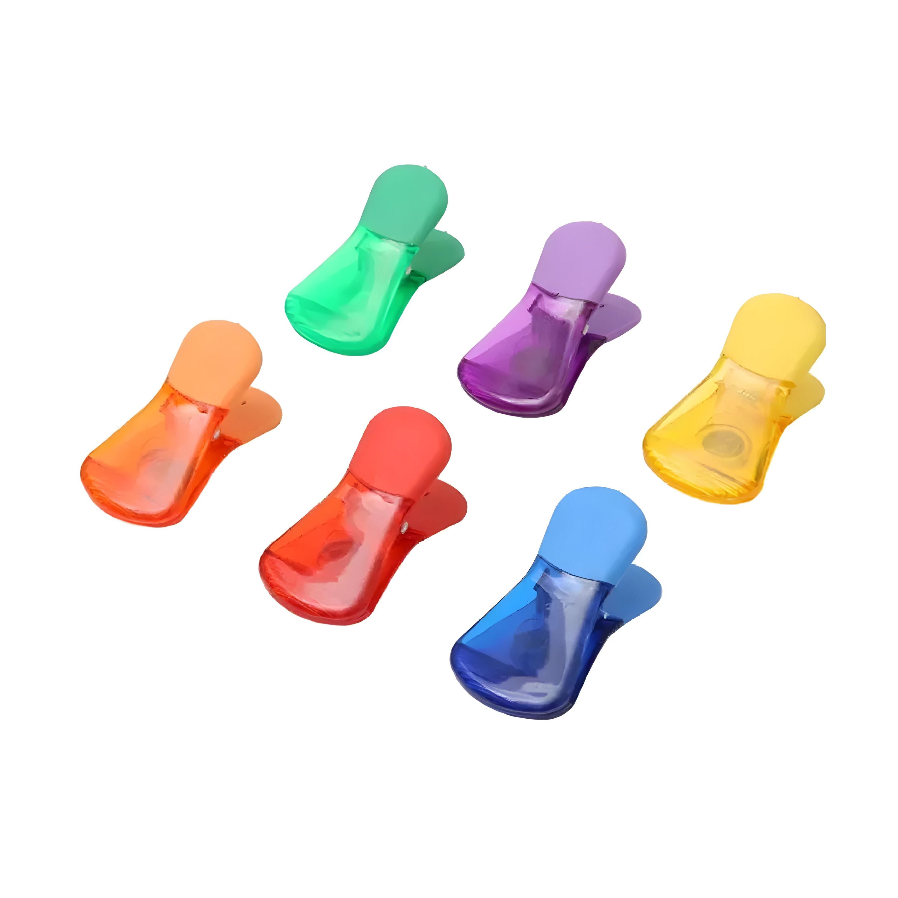 Kitcheniva Magnetic Clip Set With Refrigerator Magnet 6 Pcs