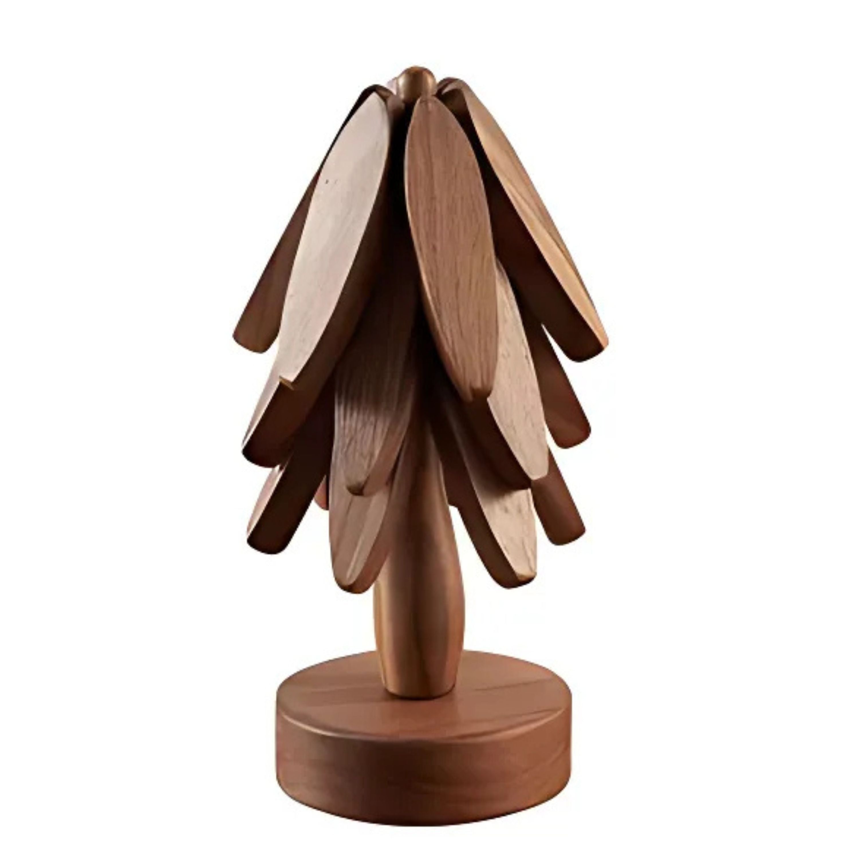 Kitcheniva Tree Design Wooden Trivets - Heat Resistant Bamboo Coasters for Hot Cups, Mugs, and Pots