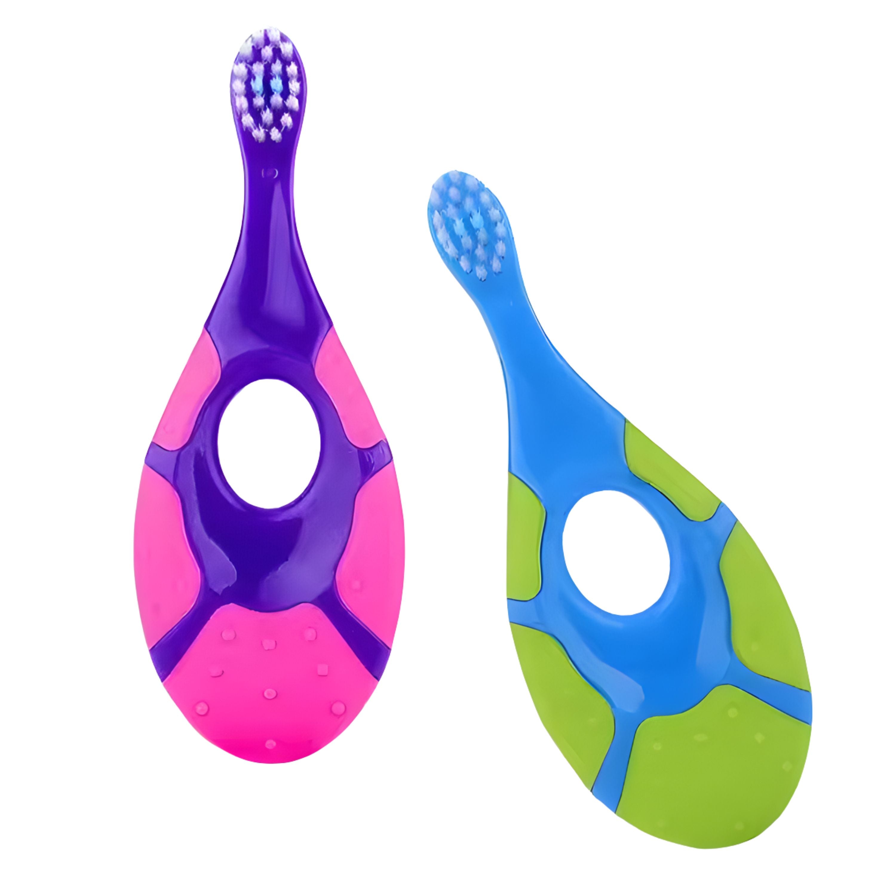 Kitcheniva Children's Non-Slip Toothbrush 2 Pcs