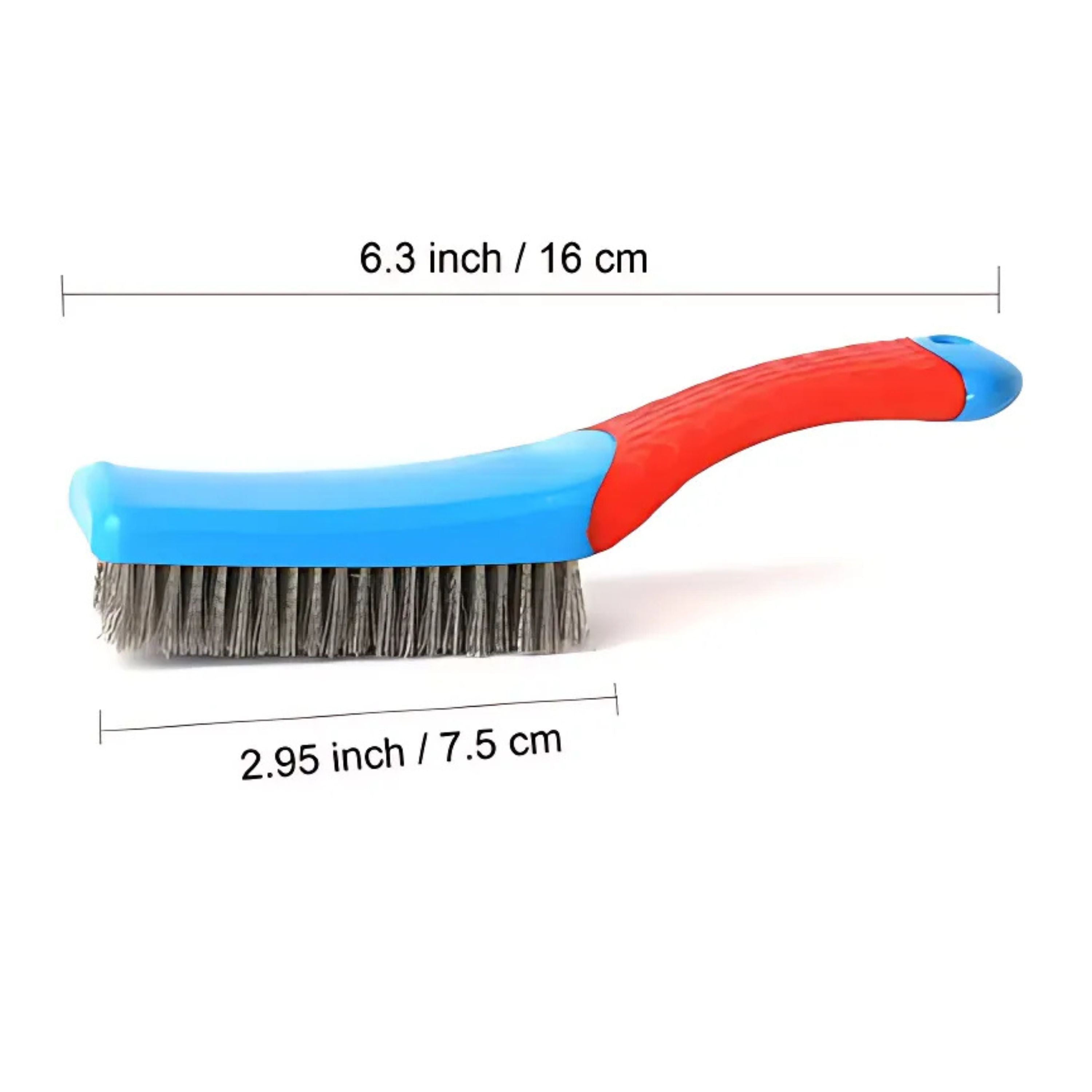 Kitcheniva Heavy Duty Stainless Steel Wire Cleaning Brush for Rust, Paint, and Deep Cleaning