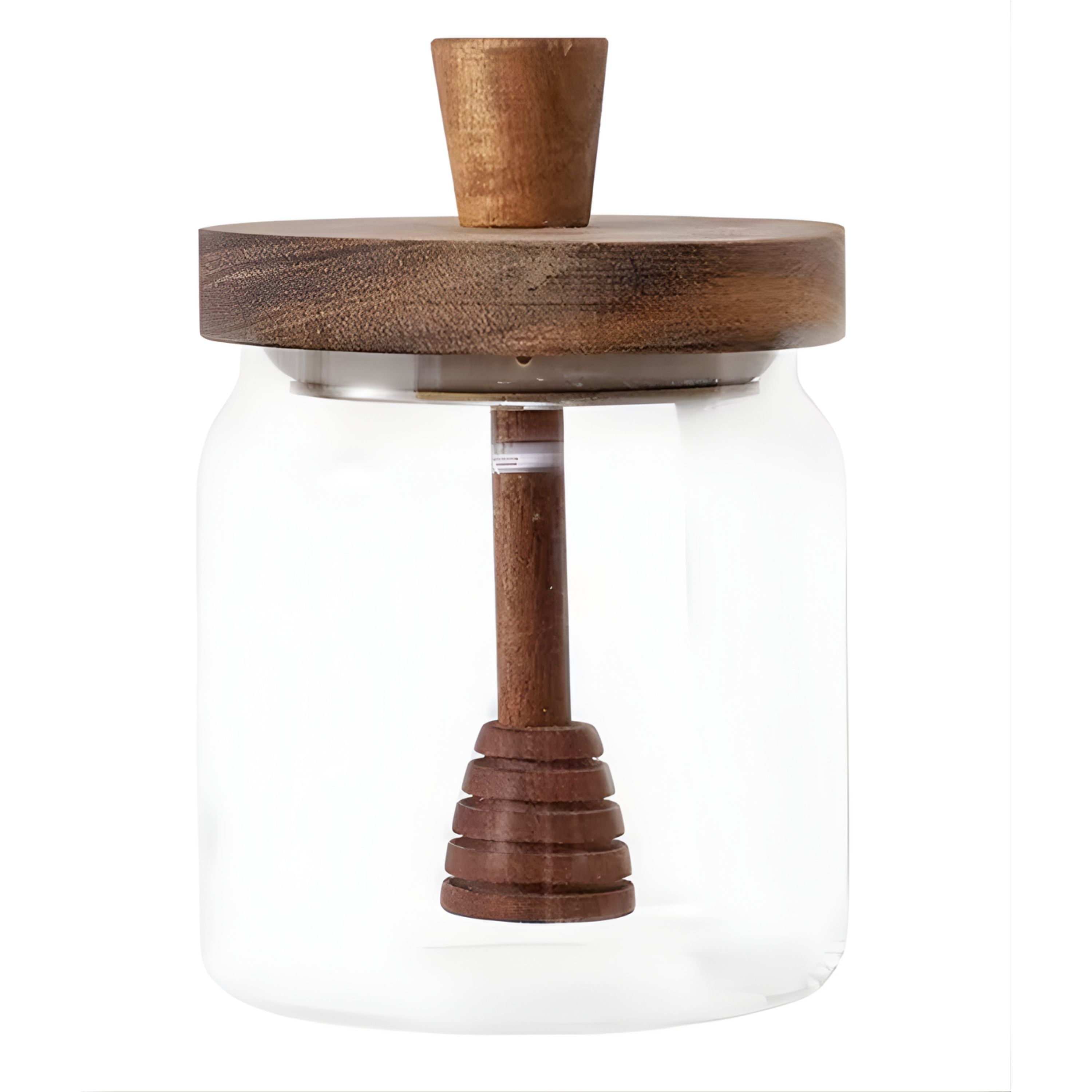 Kitcheniva Glass Honey Storage Container Jar with Dipper