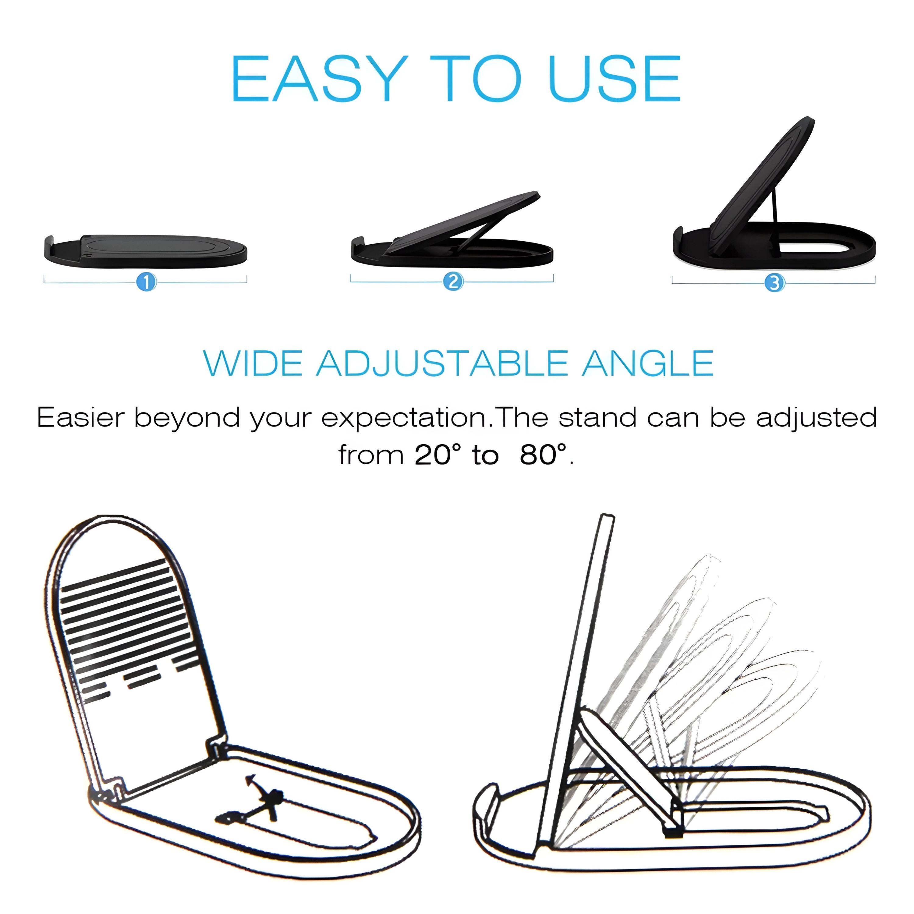 Kitcheniva Universal Foldable Cell Phone Desk Stand