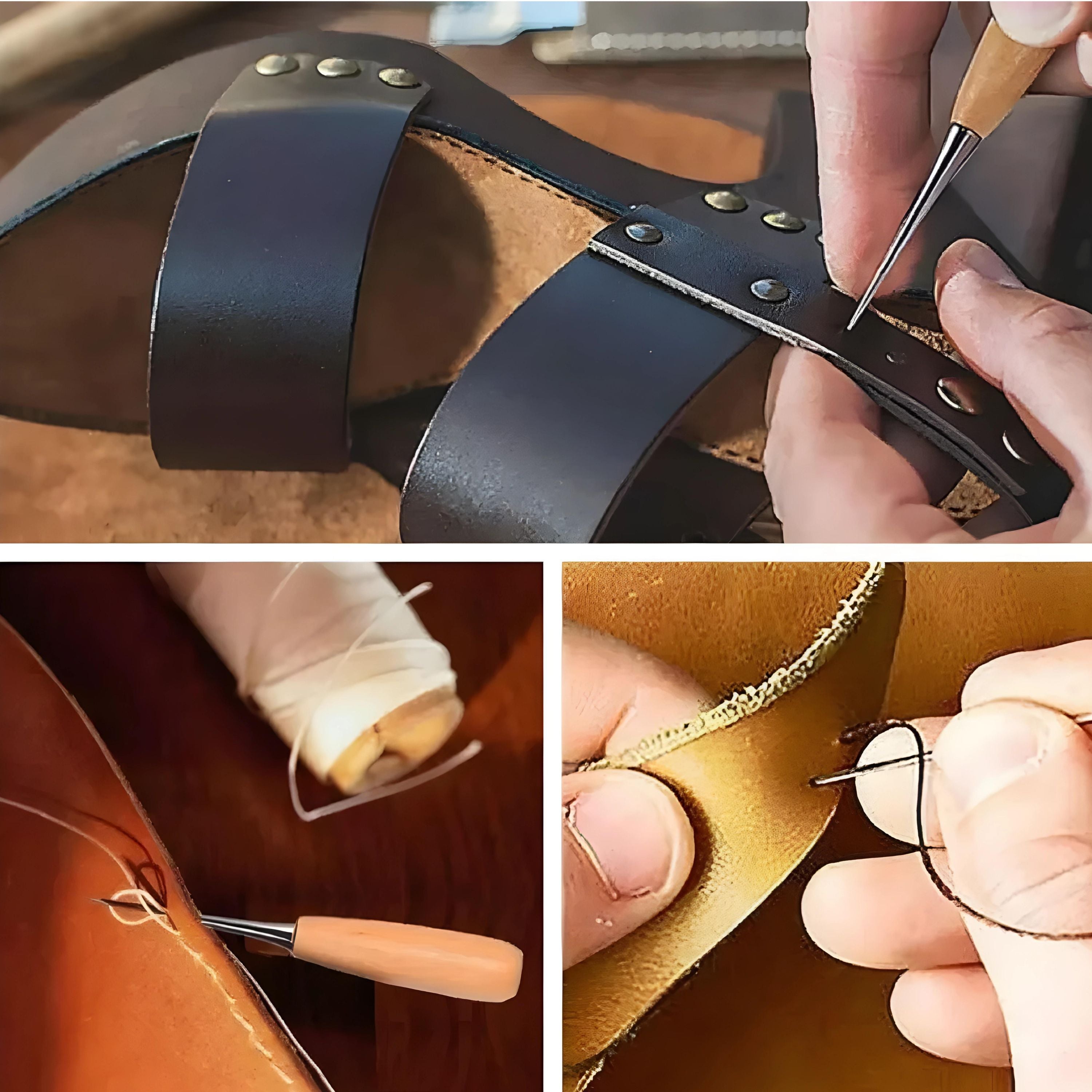 Kitcheniva 29-Piece Leather Craft Tool Set