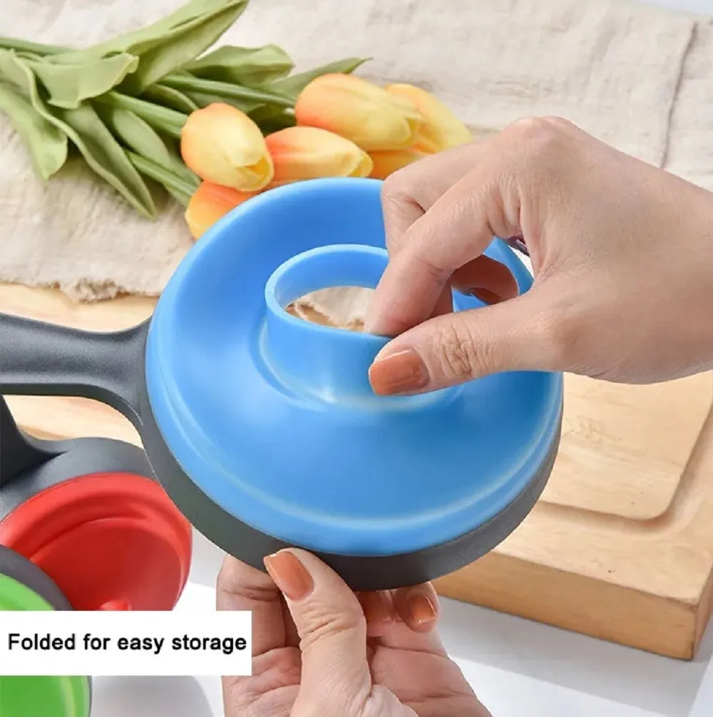 Kitcheniva Collapsible Kitchen Funnel Set 3 Pcs