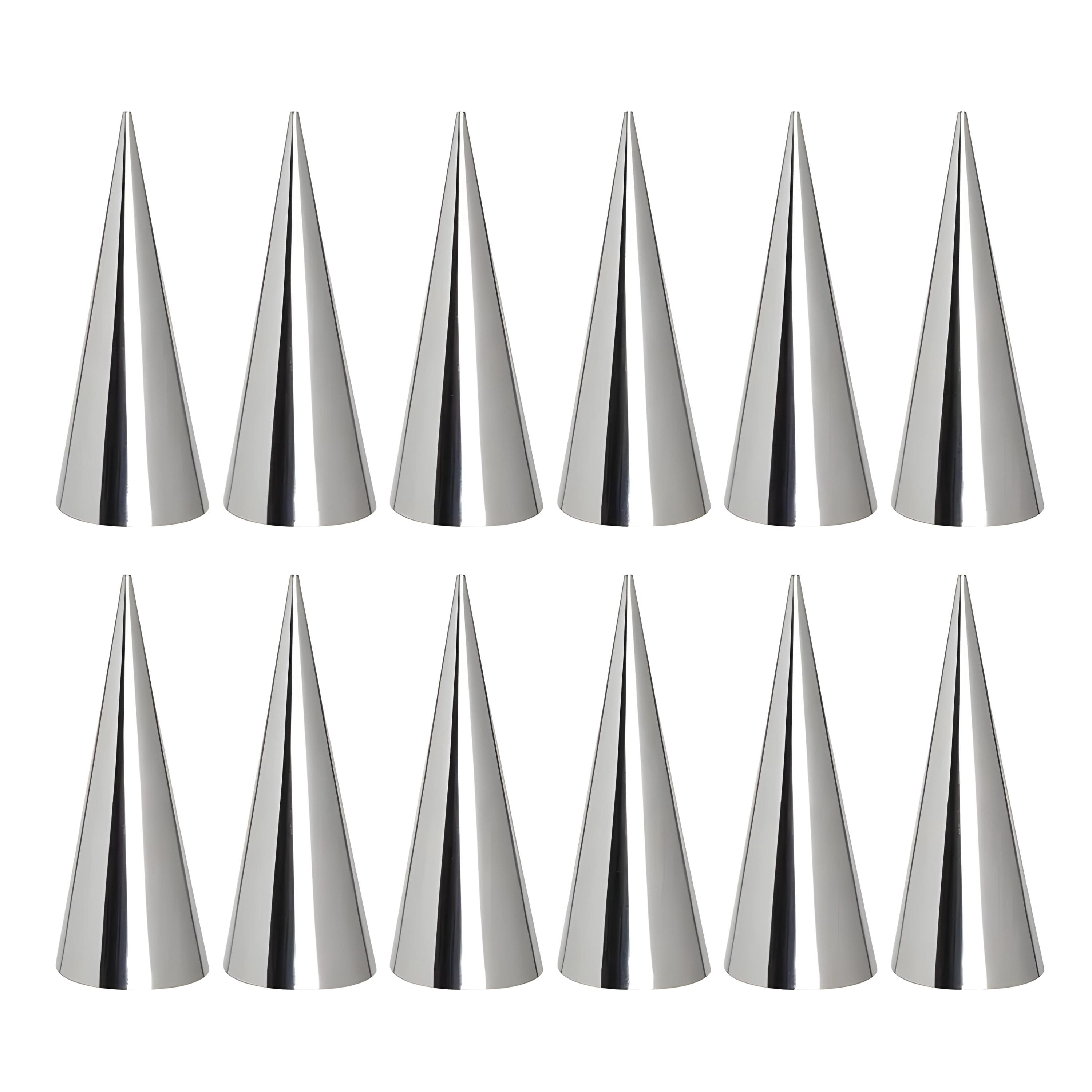 Kitcheniva Stainless Steel Pastry Molds Set 12 Pcs