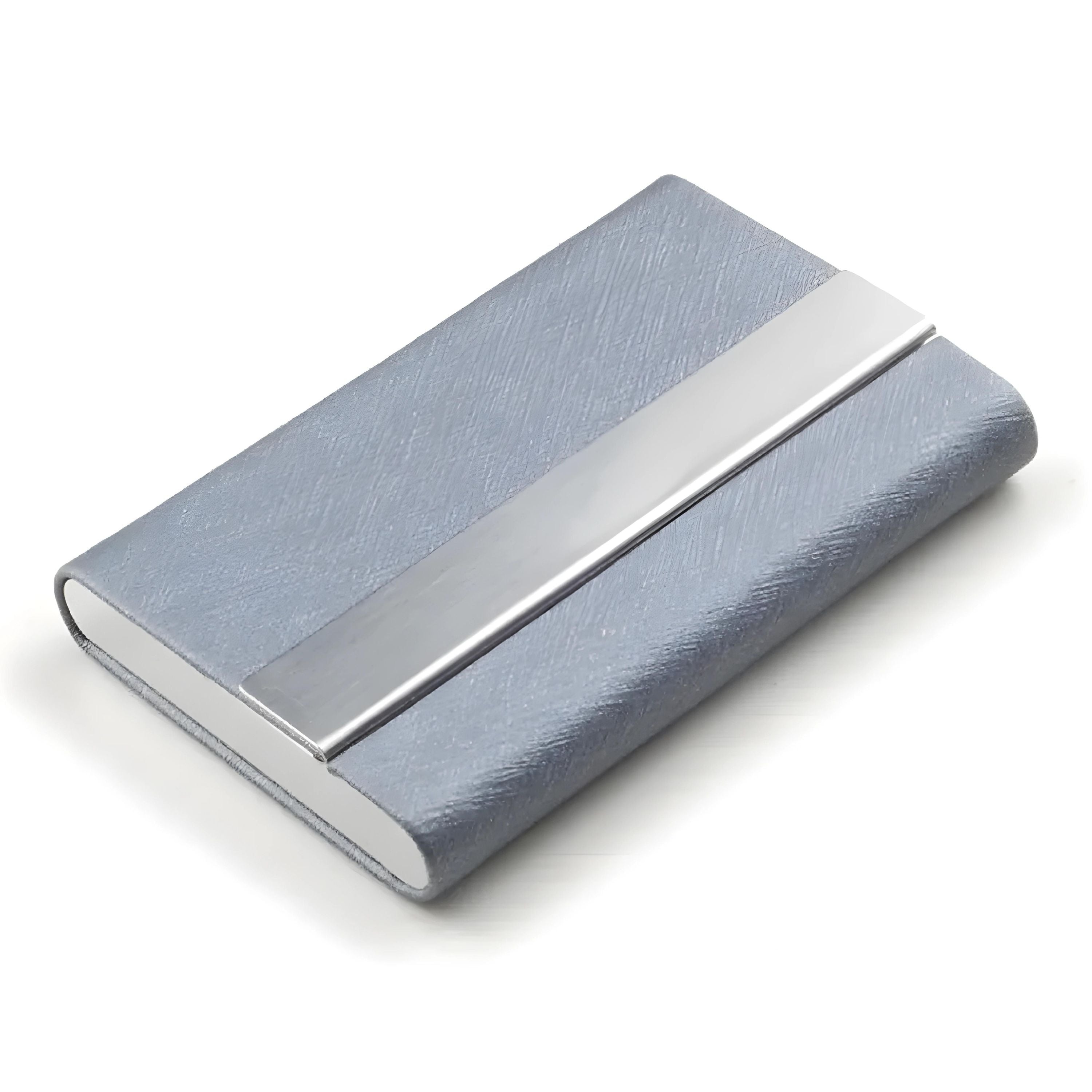 Kitcheniva Slim Metal PU Leather Pocket Card Holder