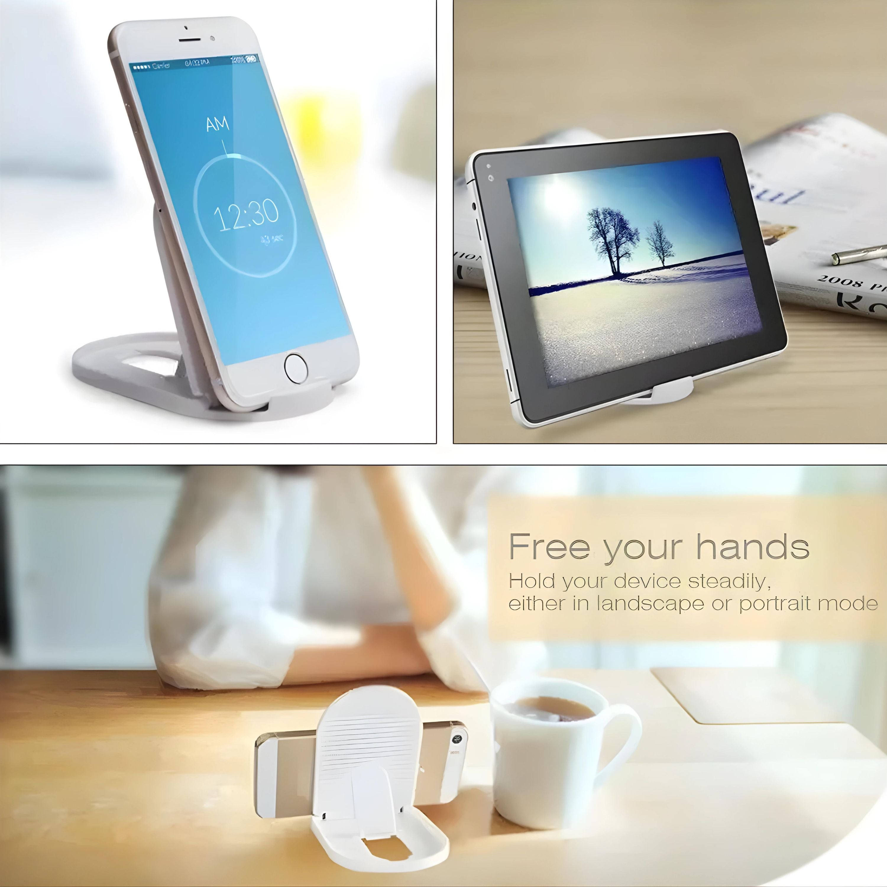 Kitcheniva Universal Foldable Cell Phone Desk Stand