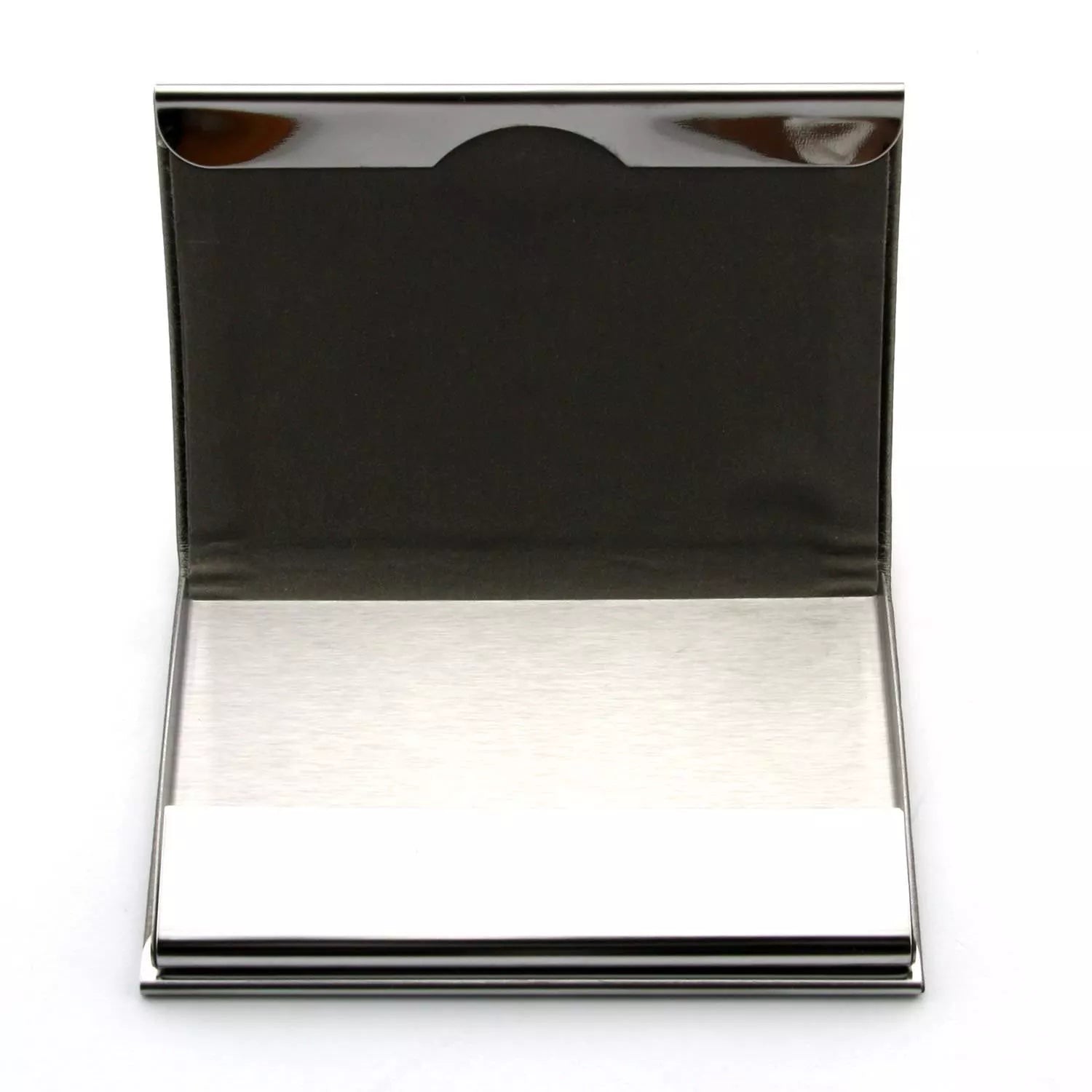 Kitcheniva PU Leather Metal Business Card Holder