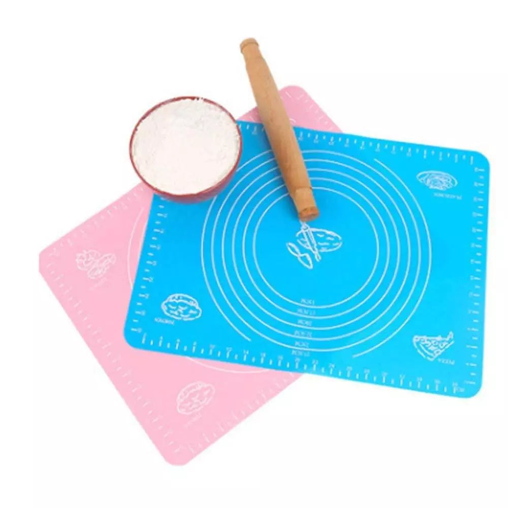 Kitcheniva Non-Slip Silicone Pastry Mat 15.7*19.7''