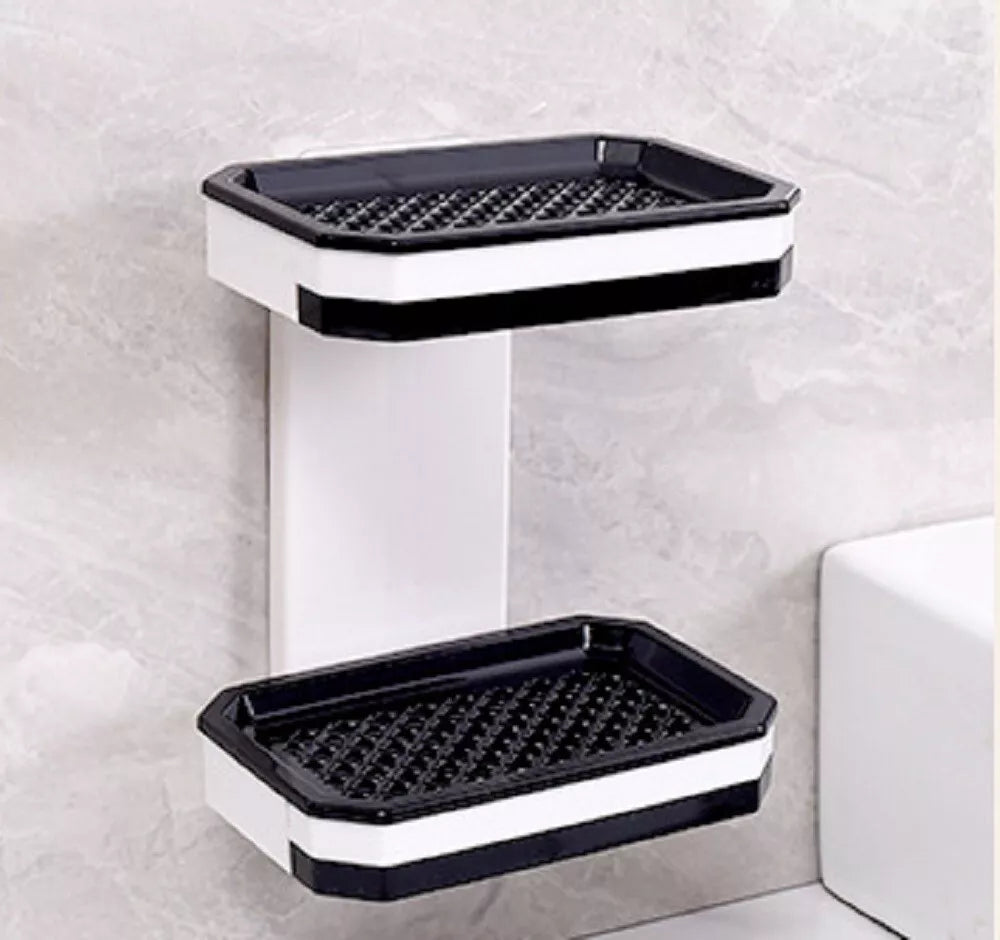 Kitcheniva Wall-Mounted Double Layer Soap Dish