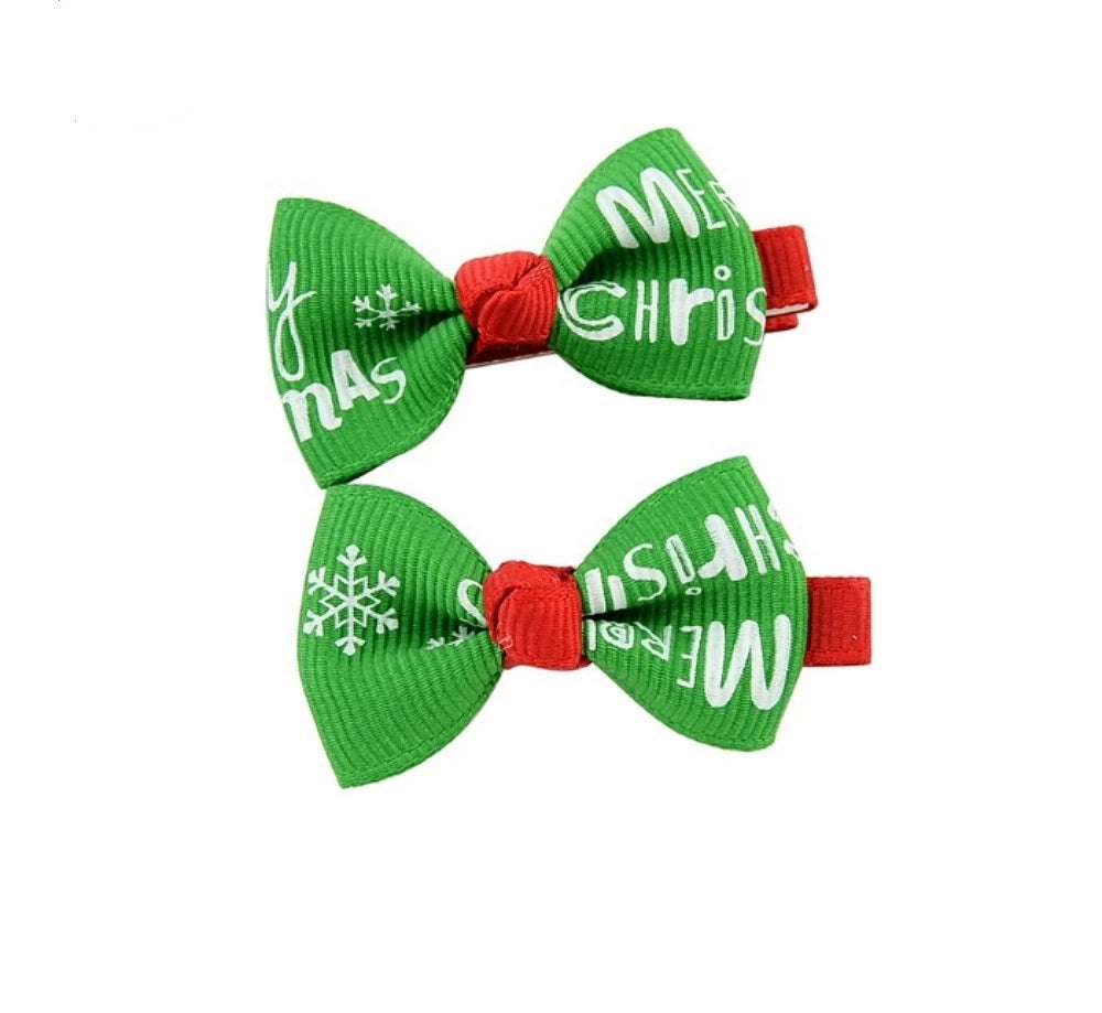 Kitcheniva Girls Snowflake Ribbon Hair Bows 20 Pcs
