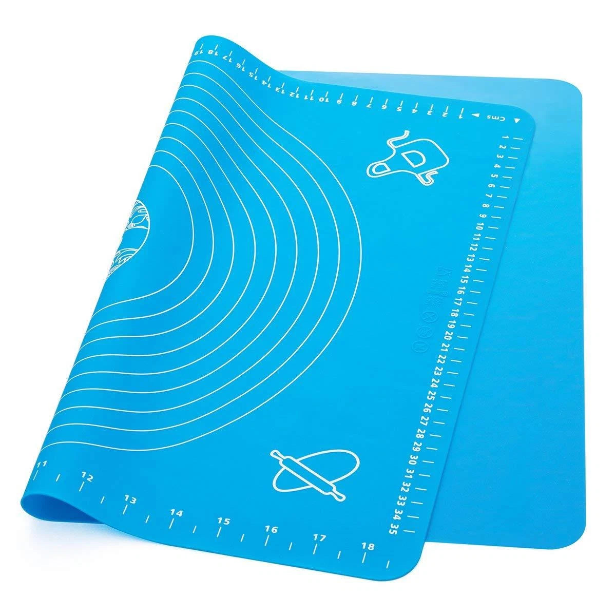 Kitcheniva Non-Slip Silicone Pastry Mat 15.7*19.7''