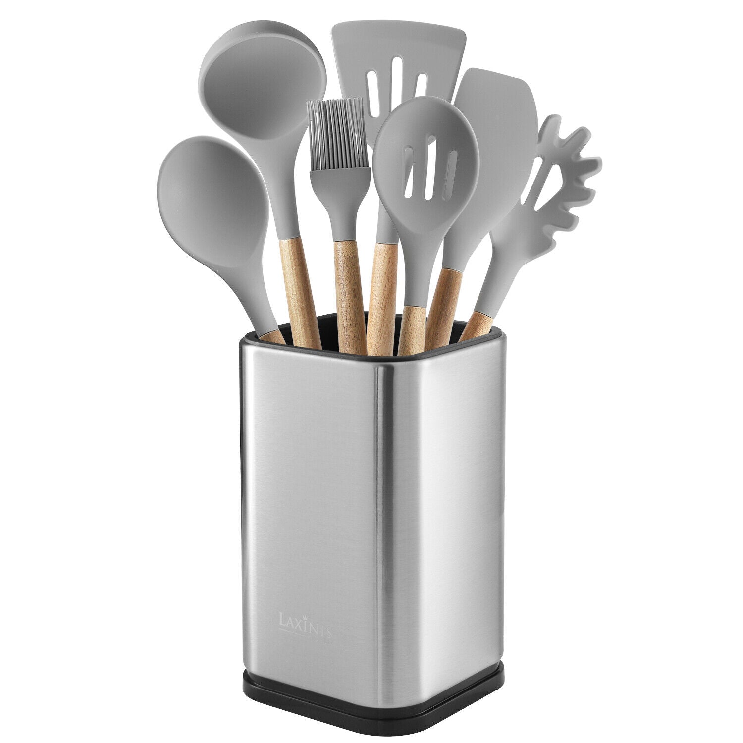 Kitcheniva Modern Stainless Steel Kitchen Utensil Holder