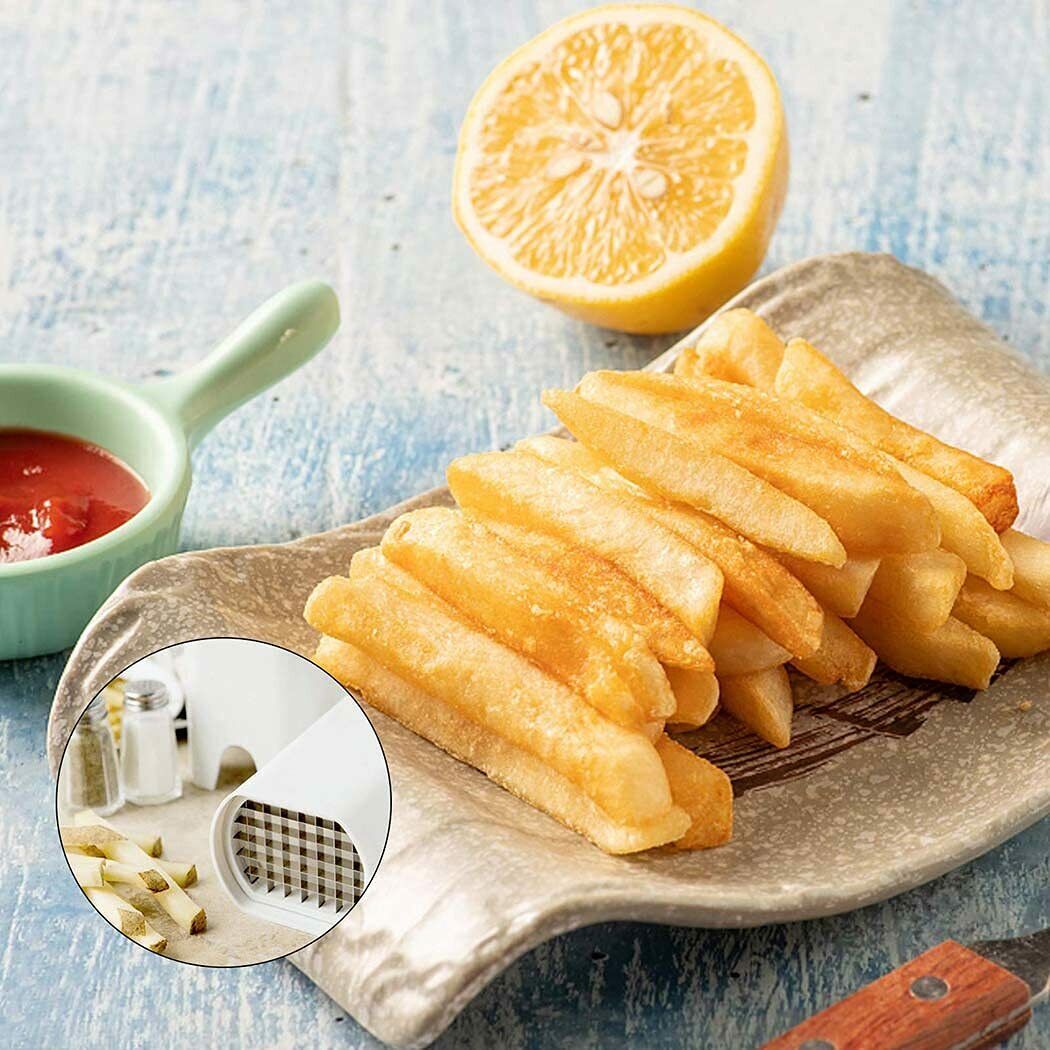Kitcheniva Perfect Fries One Step French Fry Cutter Vegetable Fruit Slicer