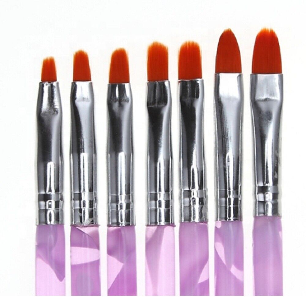 Kitcheniva 7 PCS Acrylic Nail Art Pen Tips Painting Brush