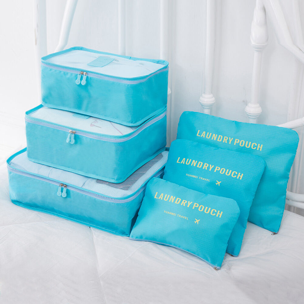 Kitcheniva 9-Pcs Waterproof Clothes Storage Bags Packing Cube