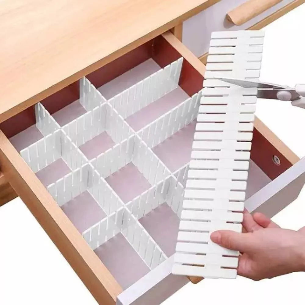 Kitcheniva Adjustable DIY Drawer Dividers 8 Pcs