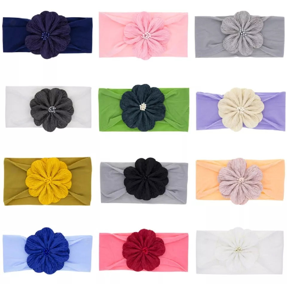 Kitcheniva Baby Girl Lace Bow Headbands 12 Pcs