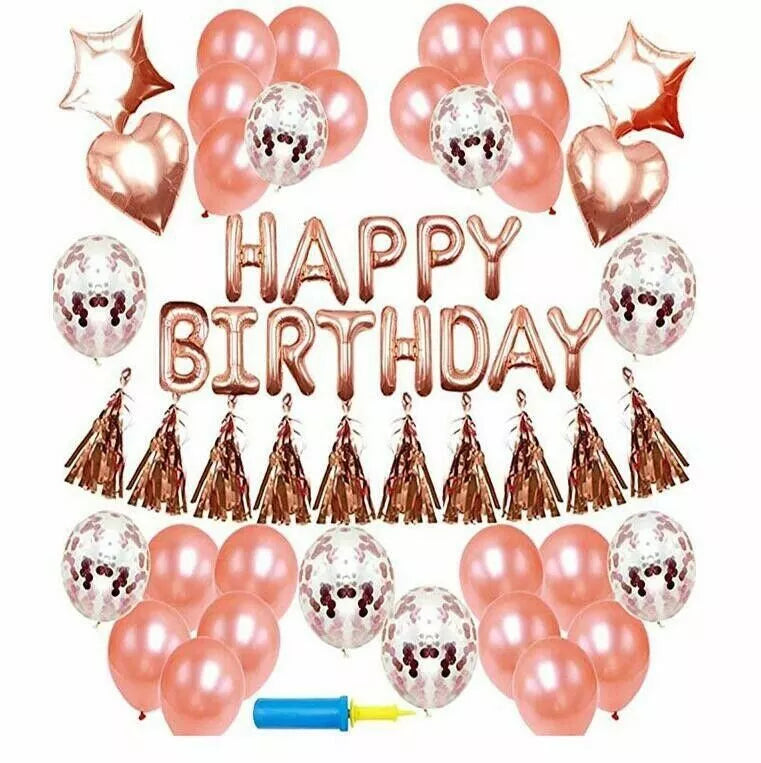 Kitcheniva Happy Birthday Decorations Party Supplies Set 12