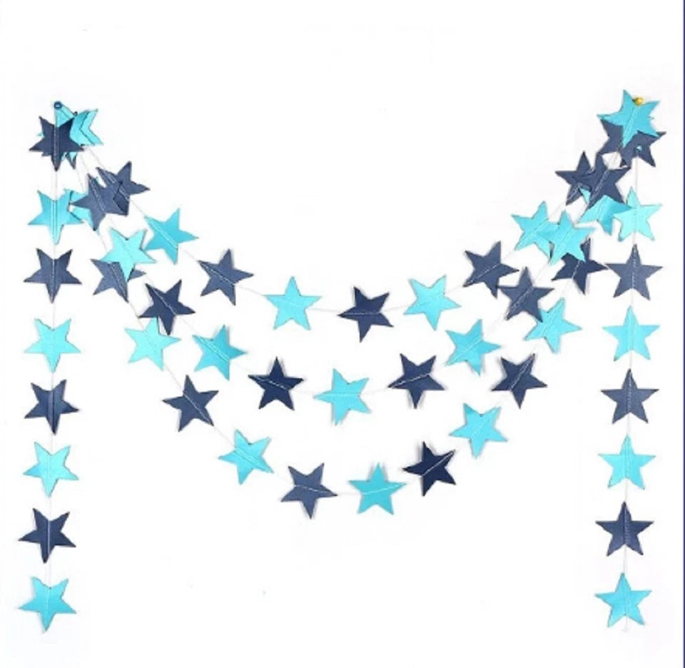 Kitcheniva Hanging Stars Party Decoration 3 Pcs