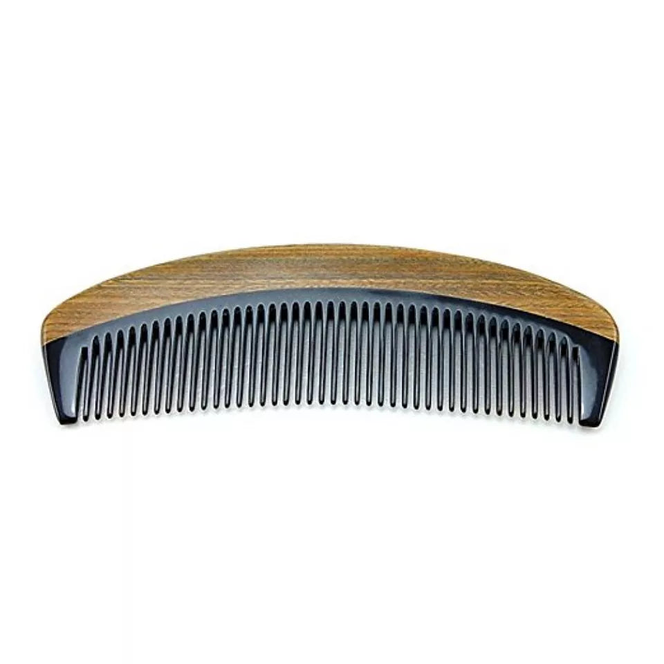 Kitcheniva Handmade Green Sandalwood Hair Comb